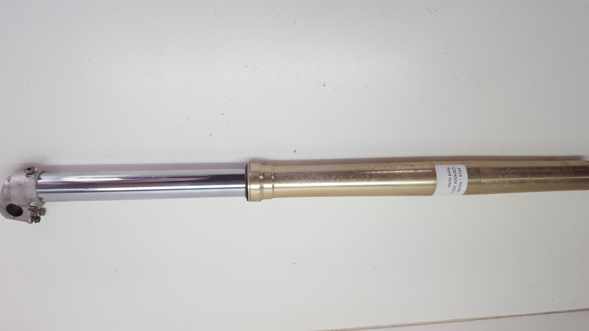 Right RHS Fork Tubes Inner & Outer Honda CRF450R 2002 NO INTERNALS