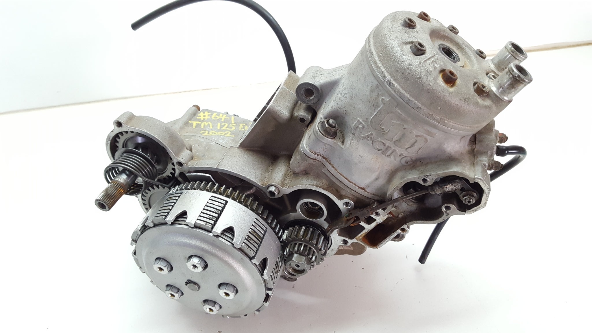 Motor Engine TM Racing 125 EN 2002 Cylinder Gearbox Cases Crank Head