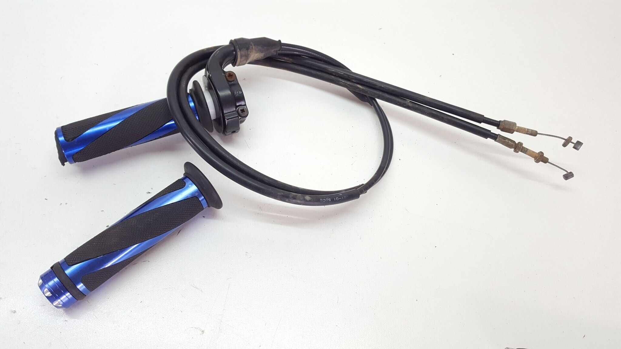Throttle Assembly Tube Cables Yamaha TTR250 Raid 1995 4GY Import #644  