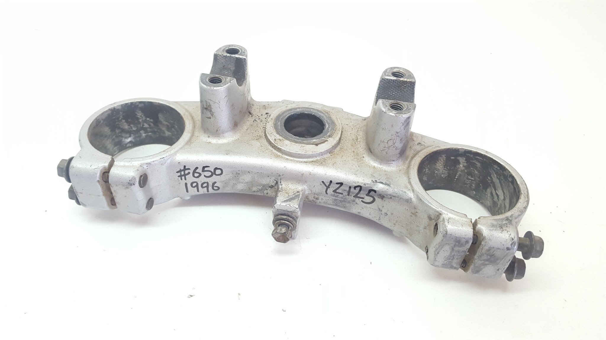 Upper Top Triple Clamp Fork Handle Crown Yamaha YZ125 1996 YZ 125 250 400 96-99 #650