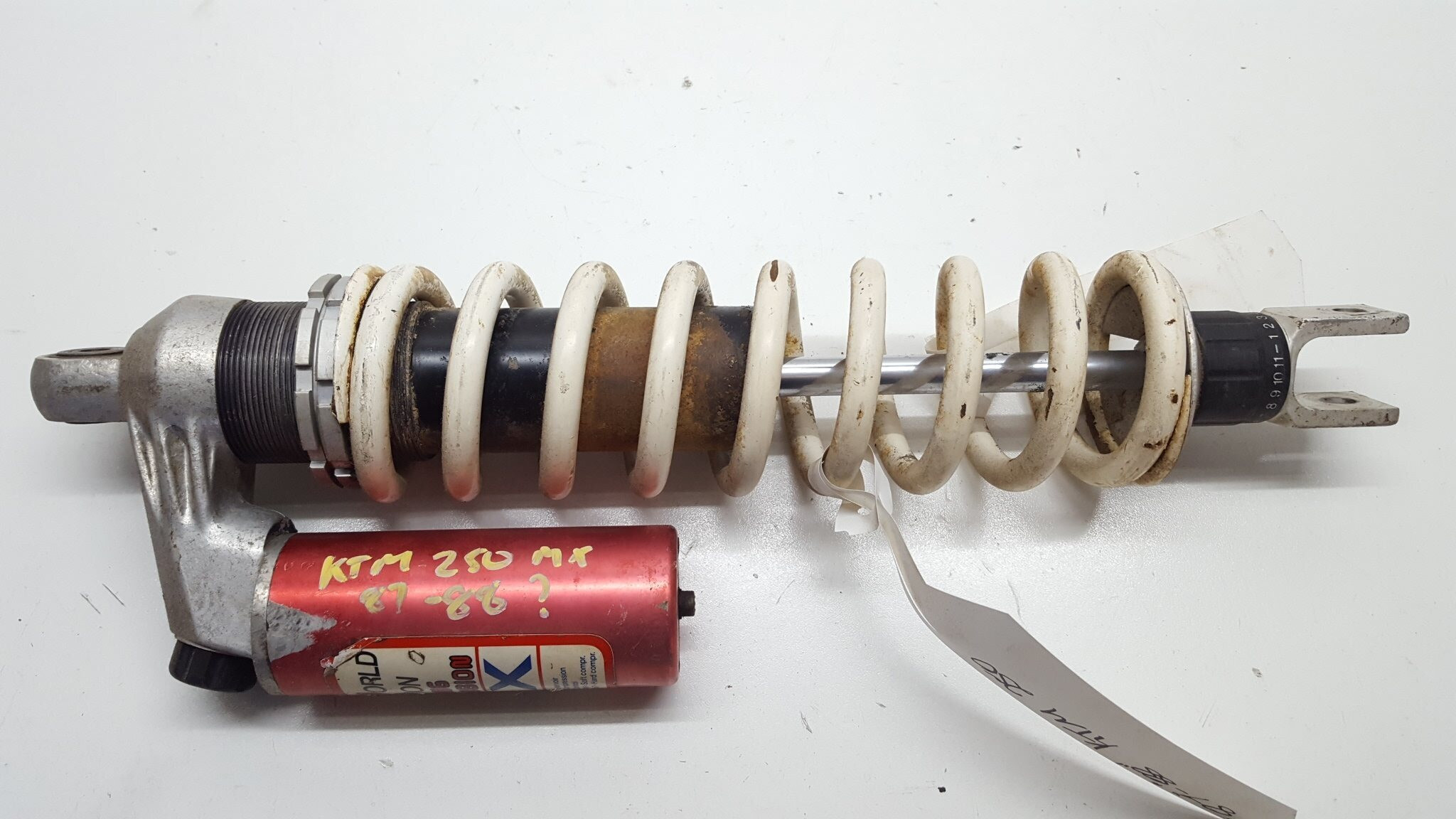 KTM 250MX 250 MX Whitepower Rear Shock Absorber Strut Spring 1987 87 88