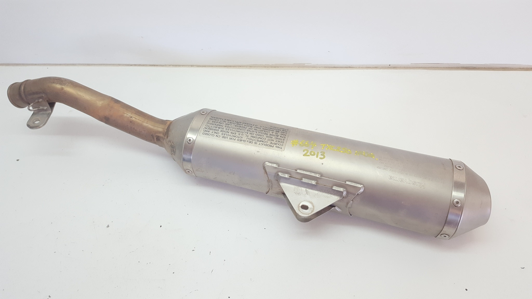 Muffler Silencer Exhaust Husqvarna TXC250 2013 #664