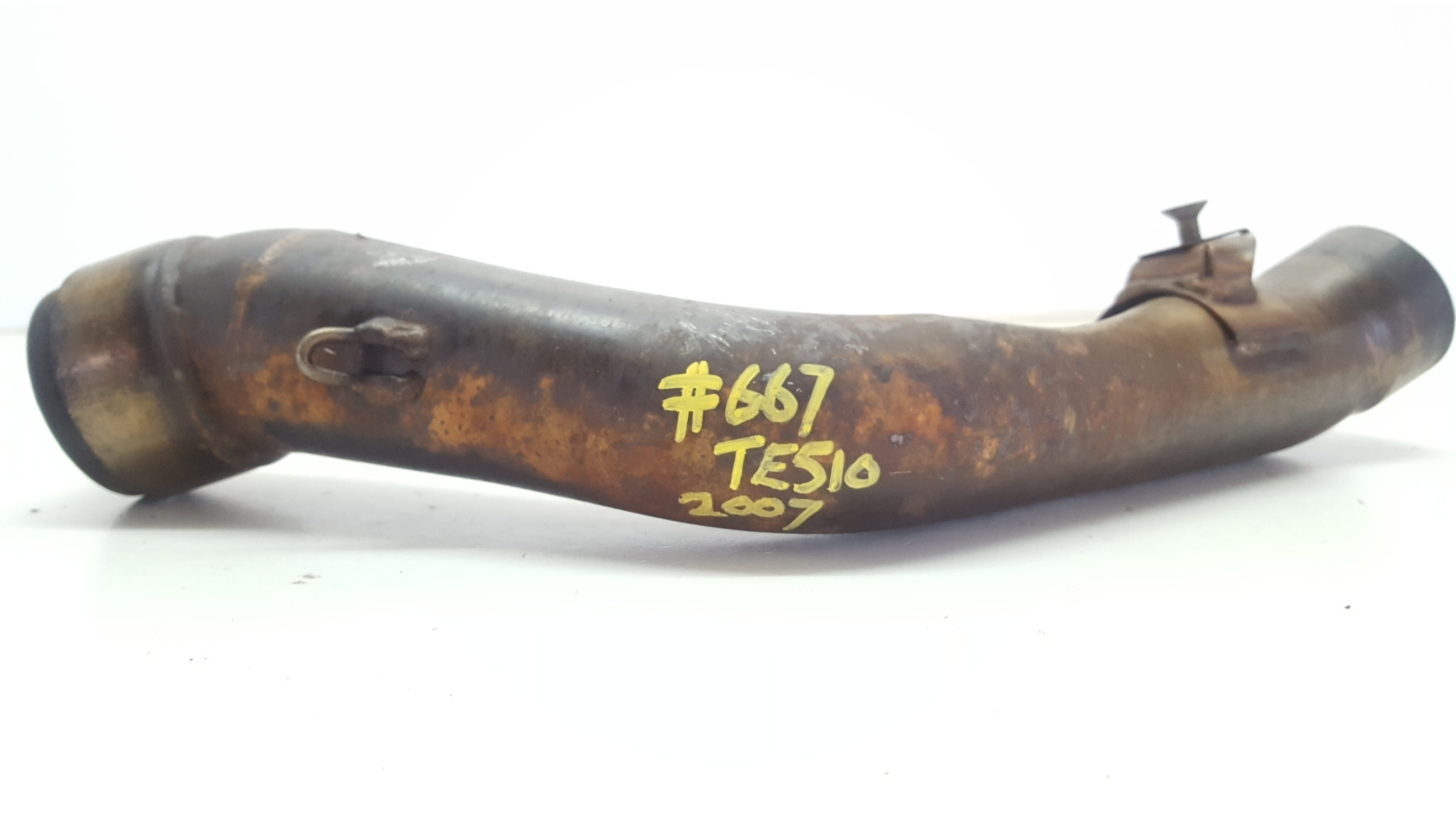 Header Exhaust Pipe Rear Section Hose Husqvarna TE510 2007 AUS Euro 3 #667
