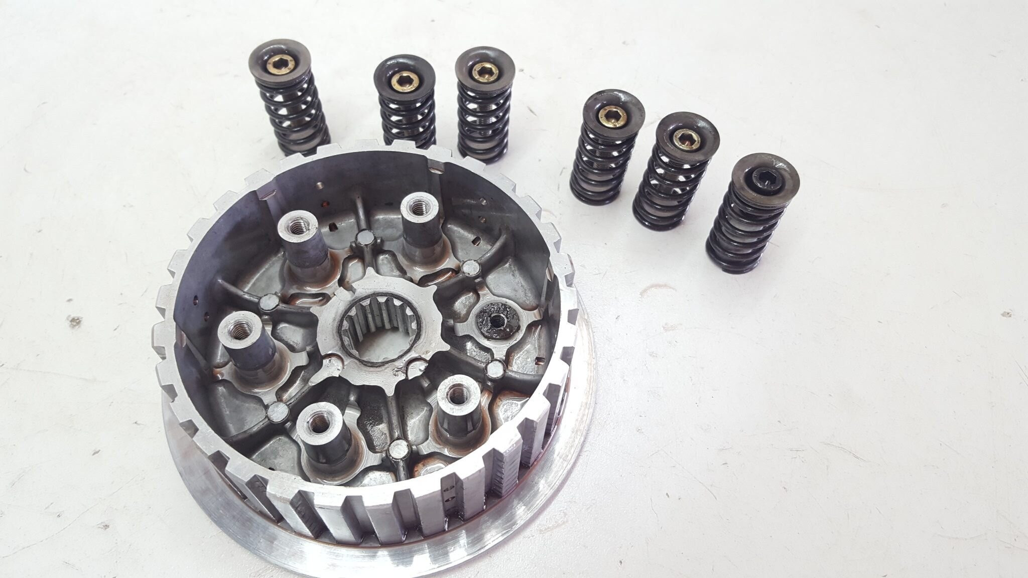 Clutch Hub Center Boss & Springs Damage Husqvarna TE510 2007 AUS Euro 3 06-07 #667