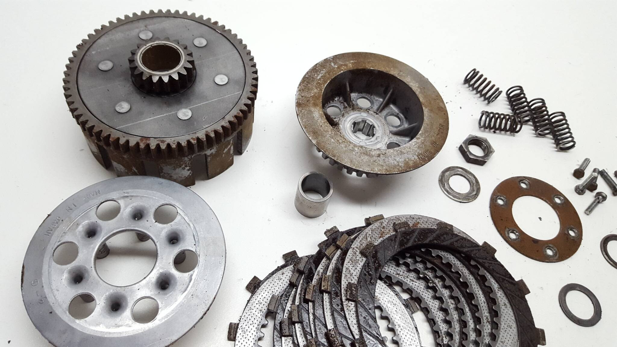 Clutch Kawasaki KDX200 KDX 200B 1985 #687