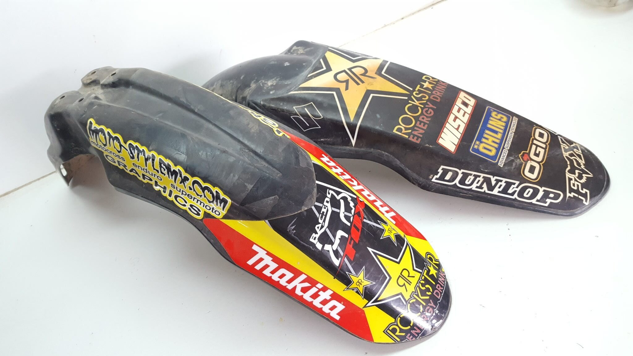 Front & Rear Fenders Suzuki RM125 2004 2005 #689
