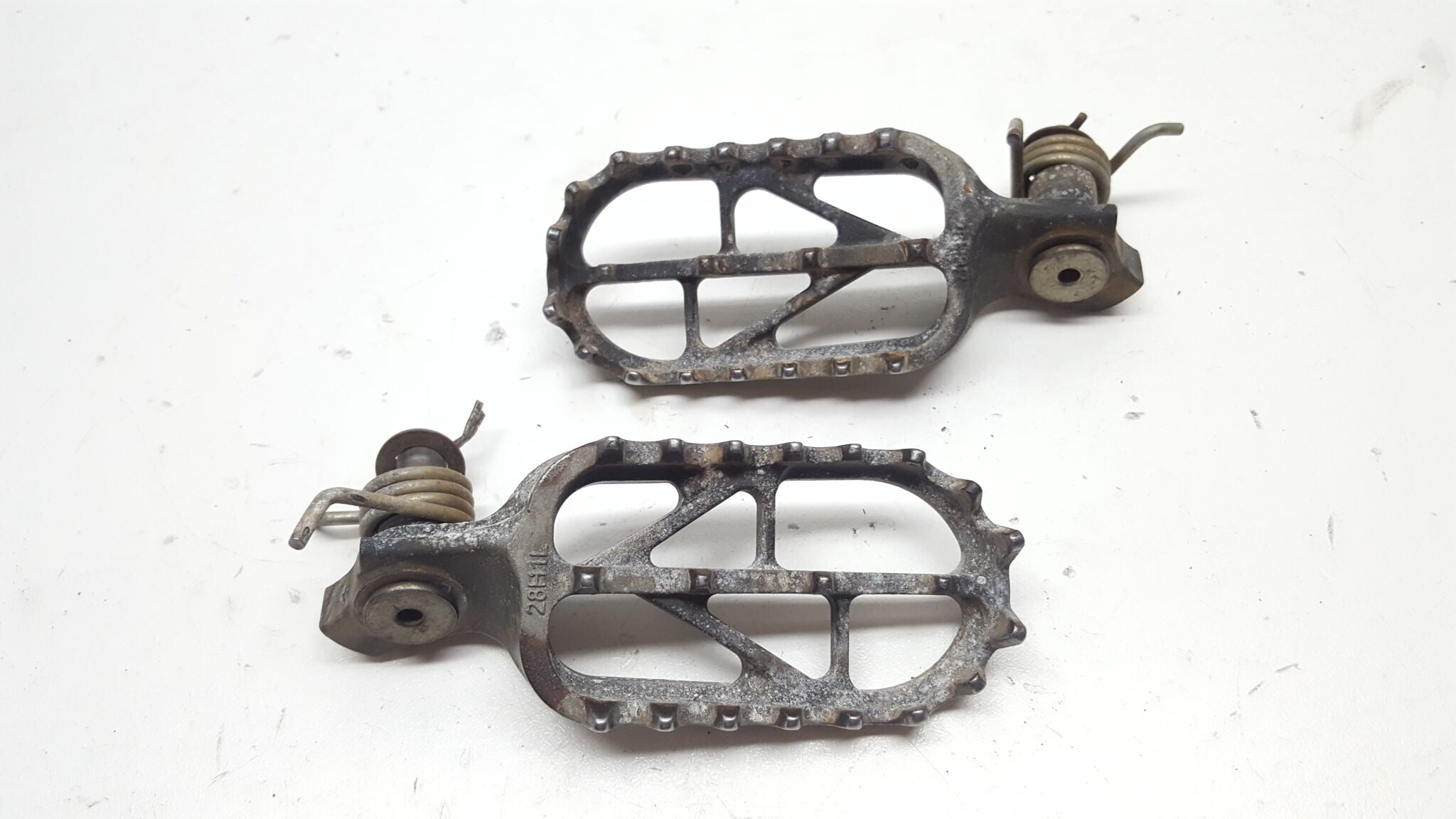 Footrests Foot Pegs Suzuki RMZ450 2016 15-18 RMZ250 #694
