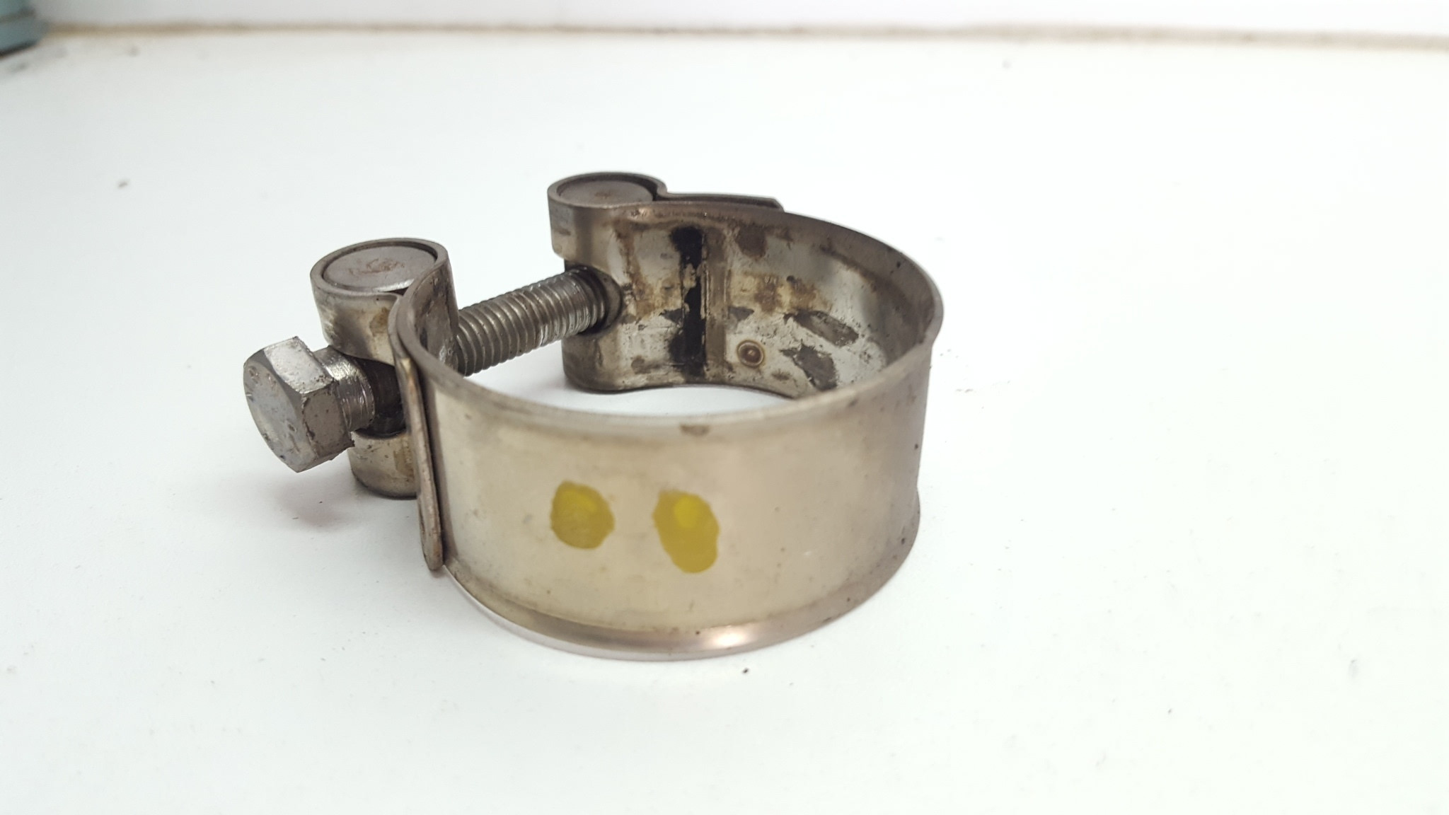 Mid Pipe To Muffler Clamp 2 Husqvarna TE630 2010 2011 SMS630 #695