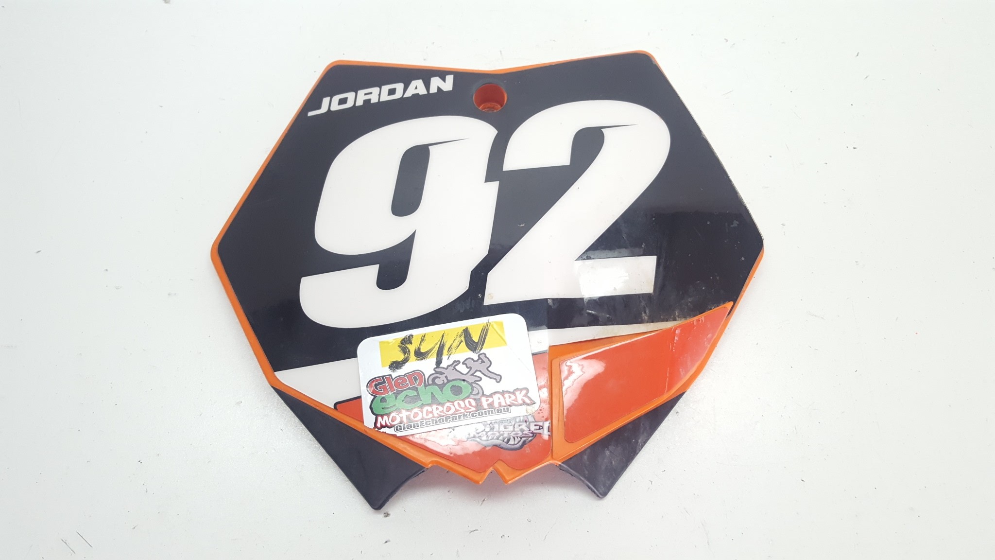 Race Front Start Number Plate KTM 150 SX 2011 11-13 200 250 350 #697