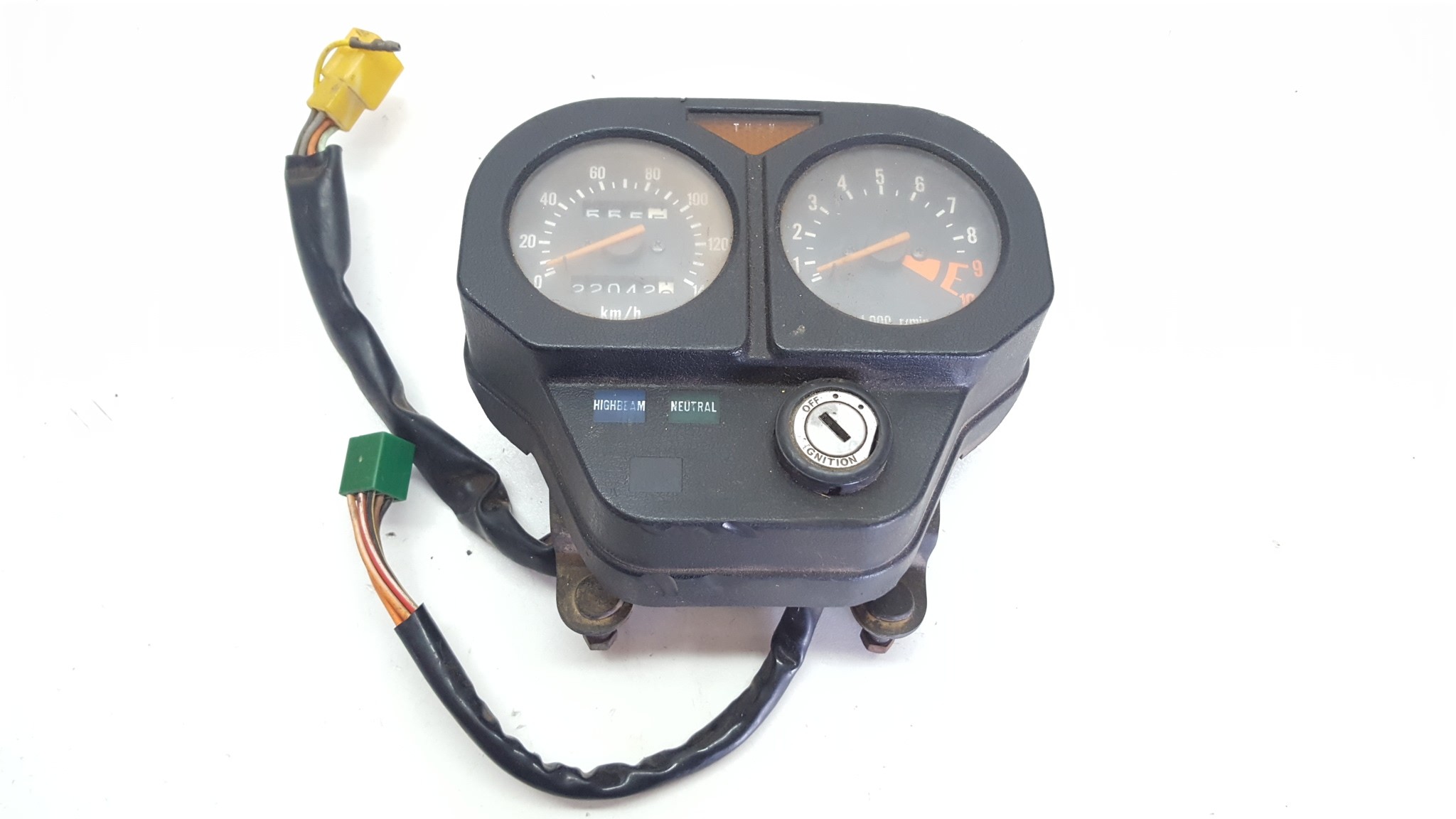 DR250 82-89 4 Suzuki Speedometer Dash Speedo Instruments Ignition #TES