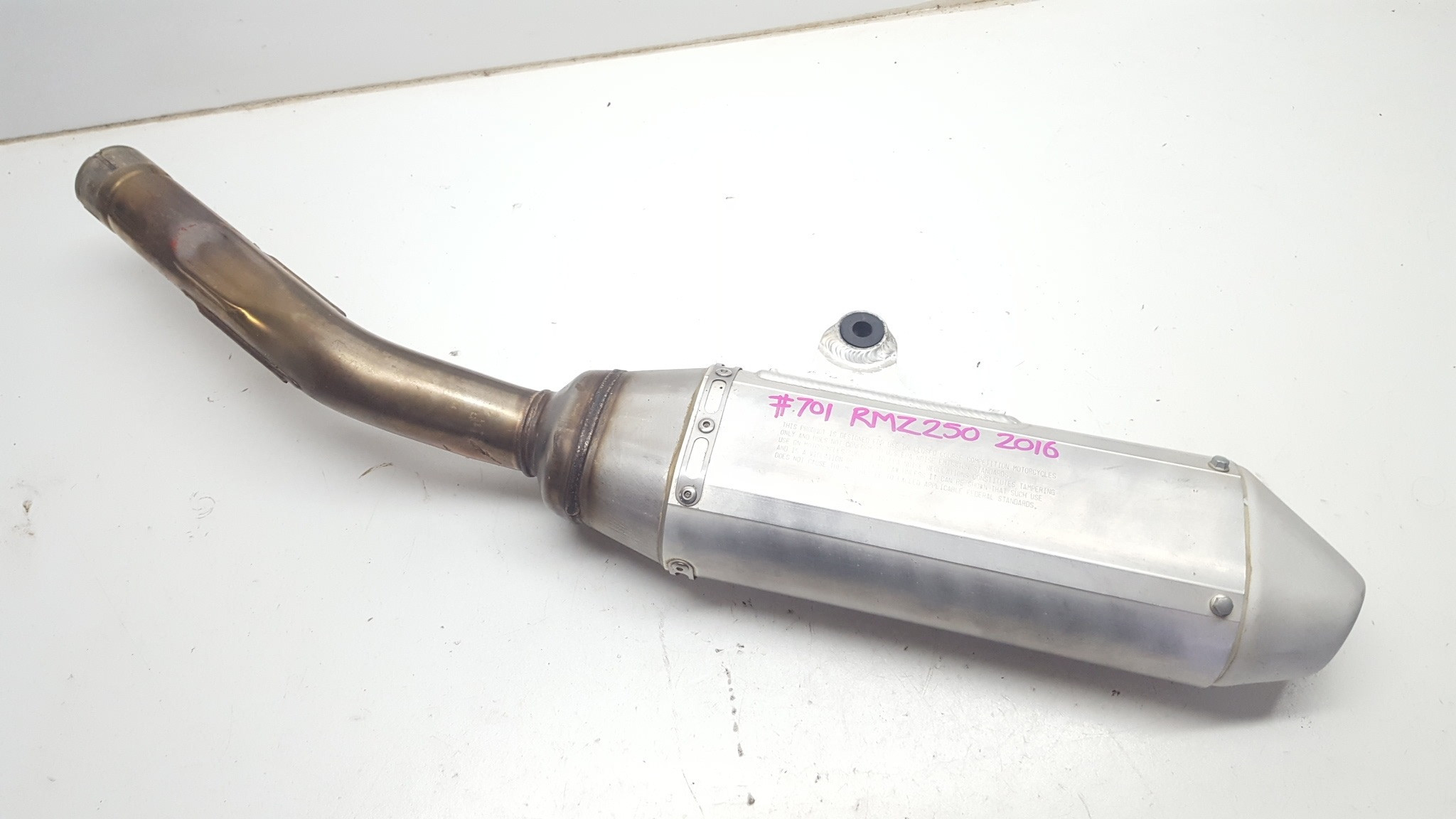 Exhaust Muffler Silencer Suzuki RMZ 250 2016 13-18 #701