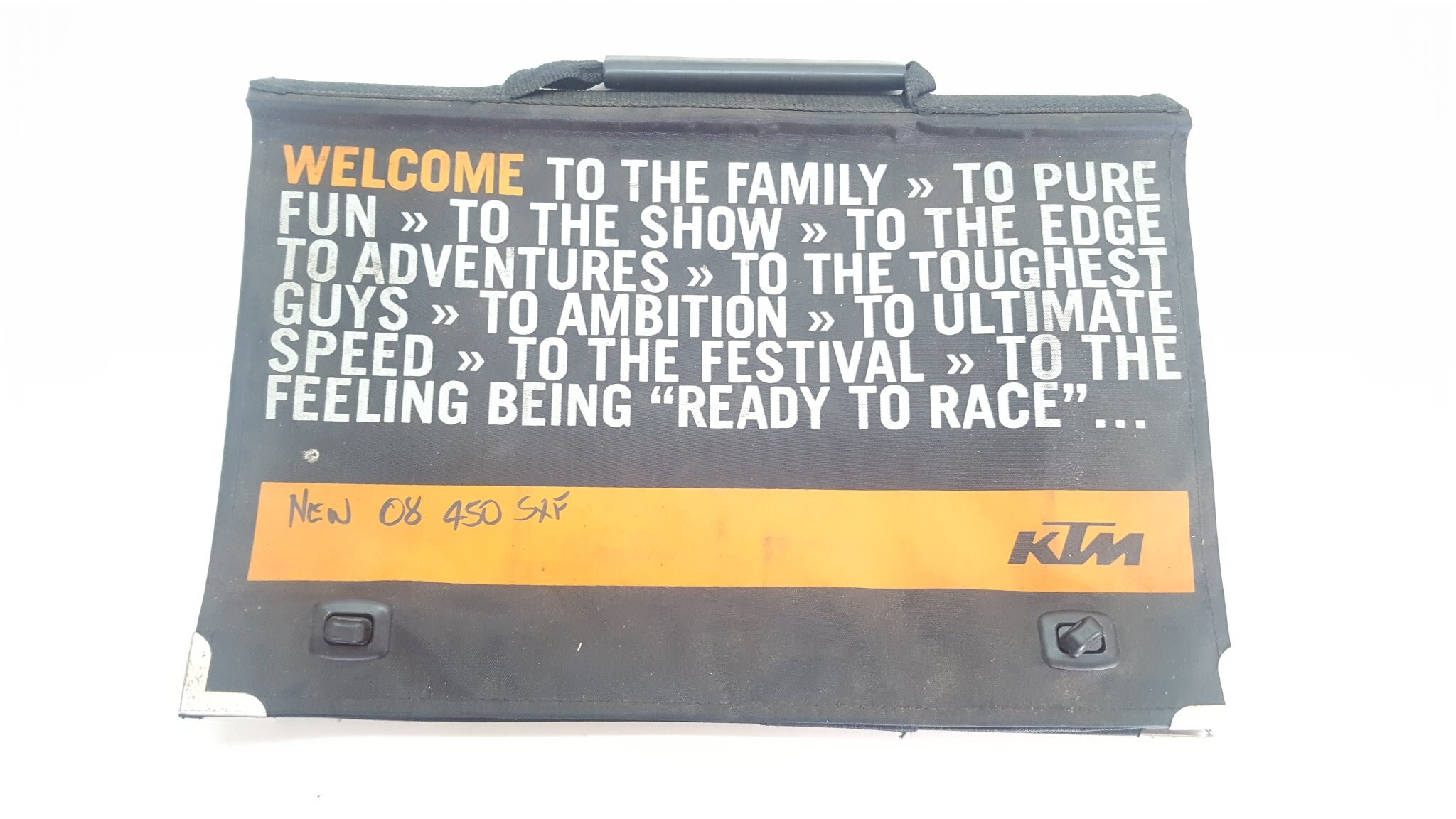 KTM Bag Satchel Paperwork Holder