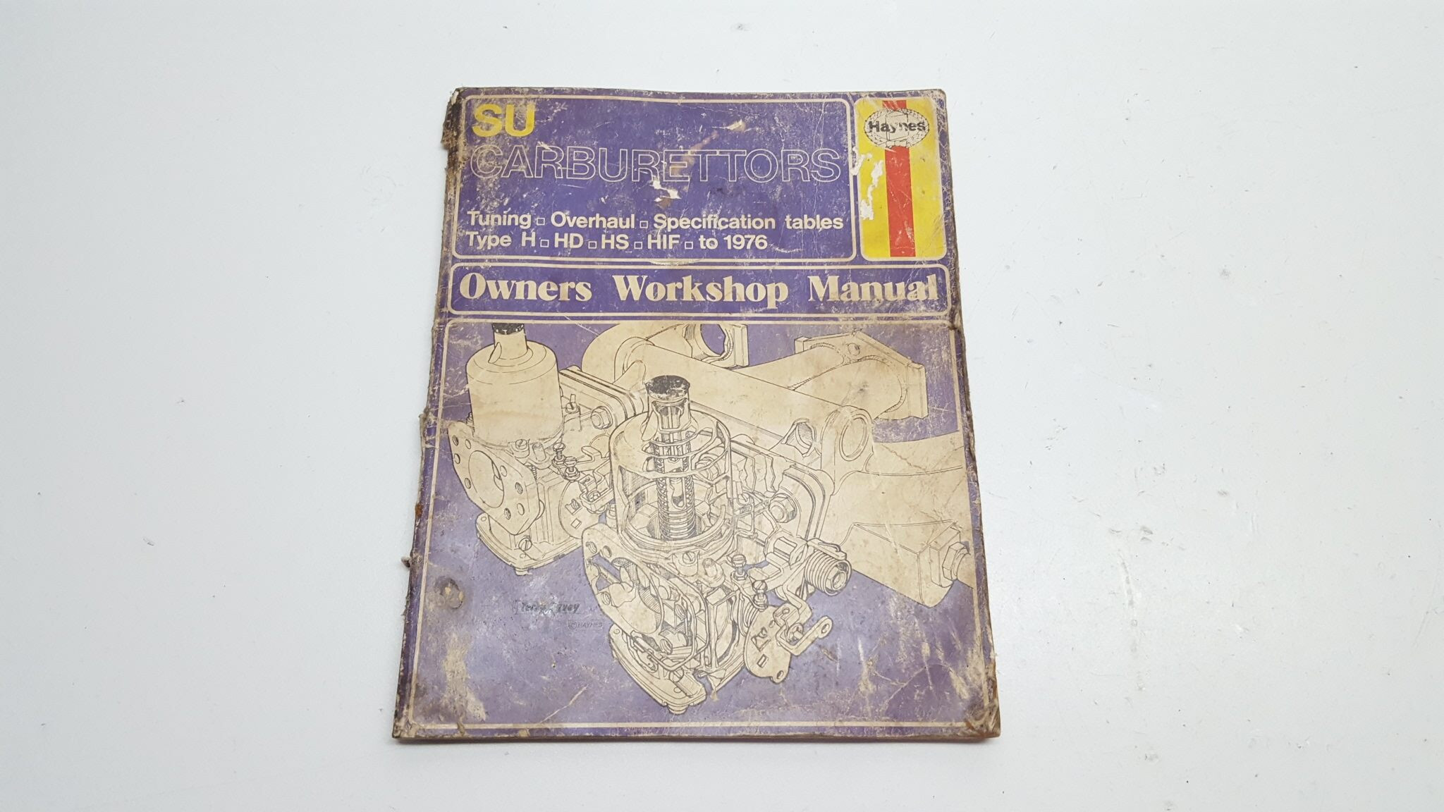 Workshop Manual Haynes Carburettors Type H HD HS HIF To 1976
