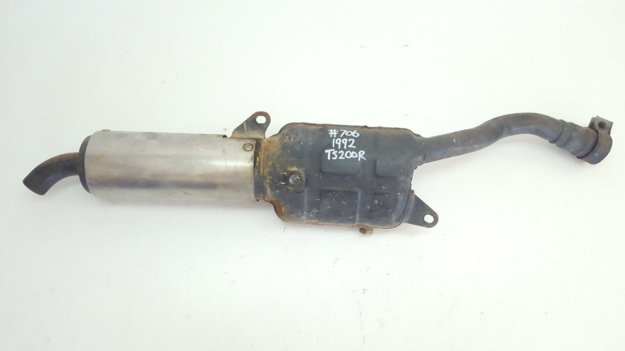 Exhaust Muffler Silencer Suzuki TS200 TS 200R 1992 91-93 #706