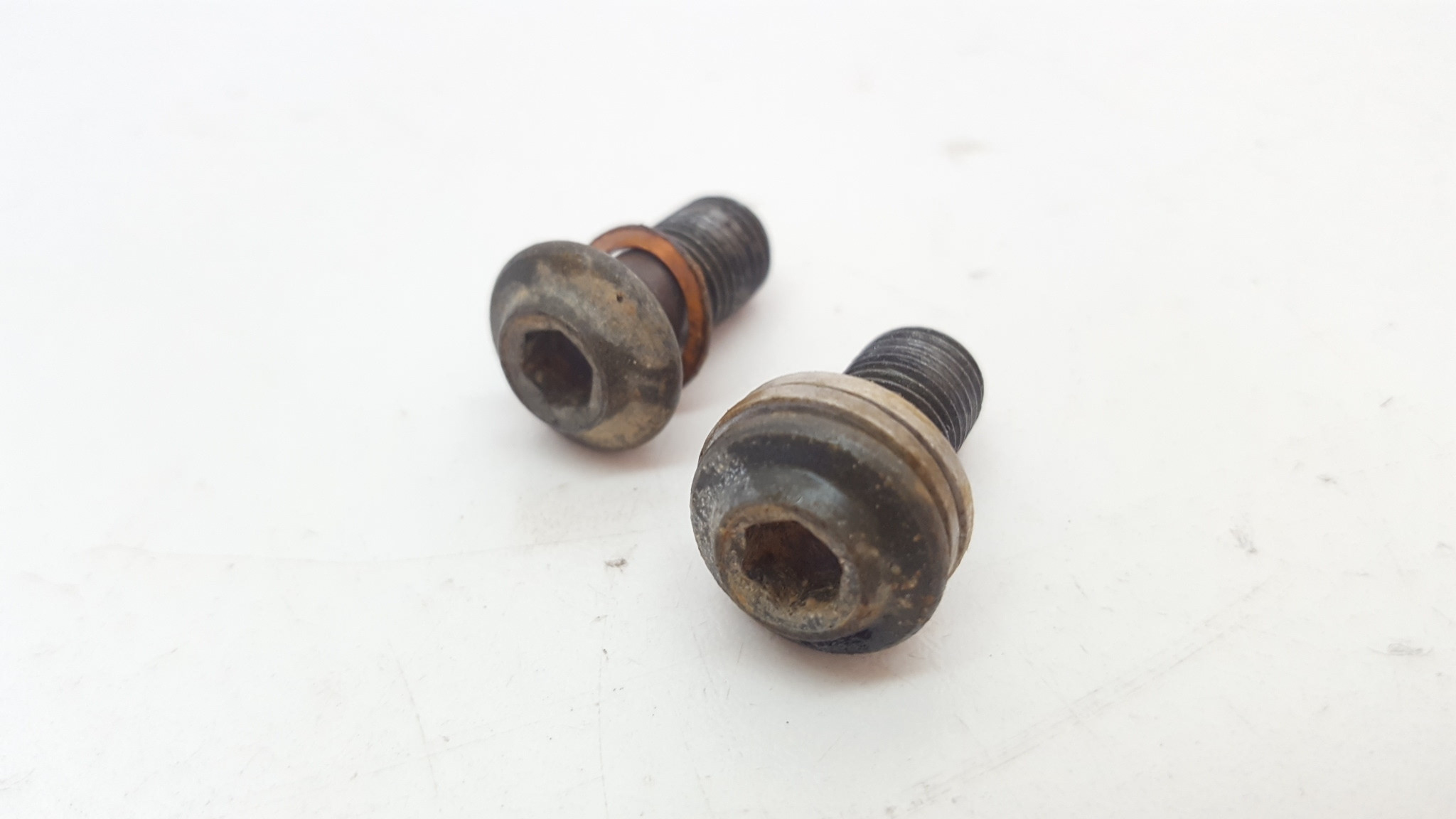 Rear Brake Union Banjo Bolts Yamaha YZ250 2005 #714