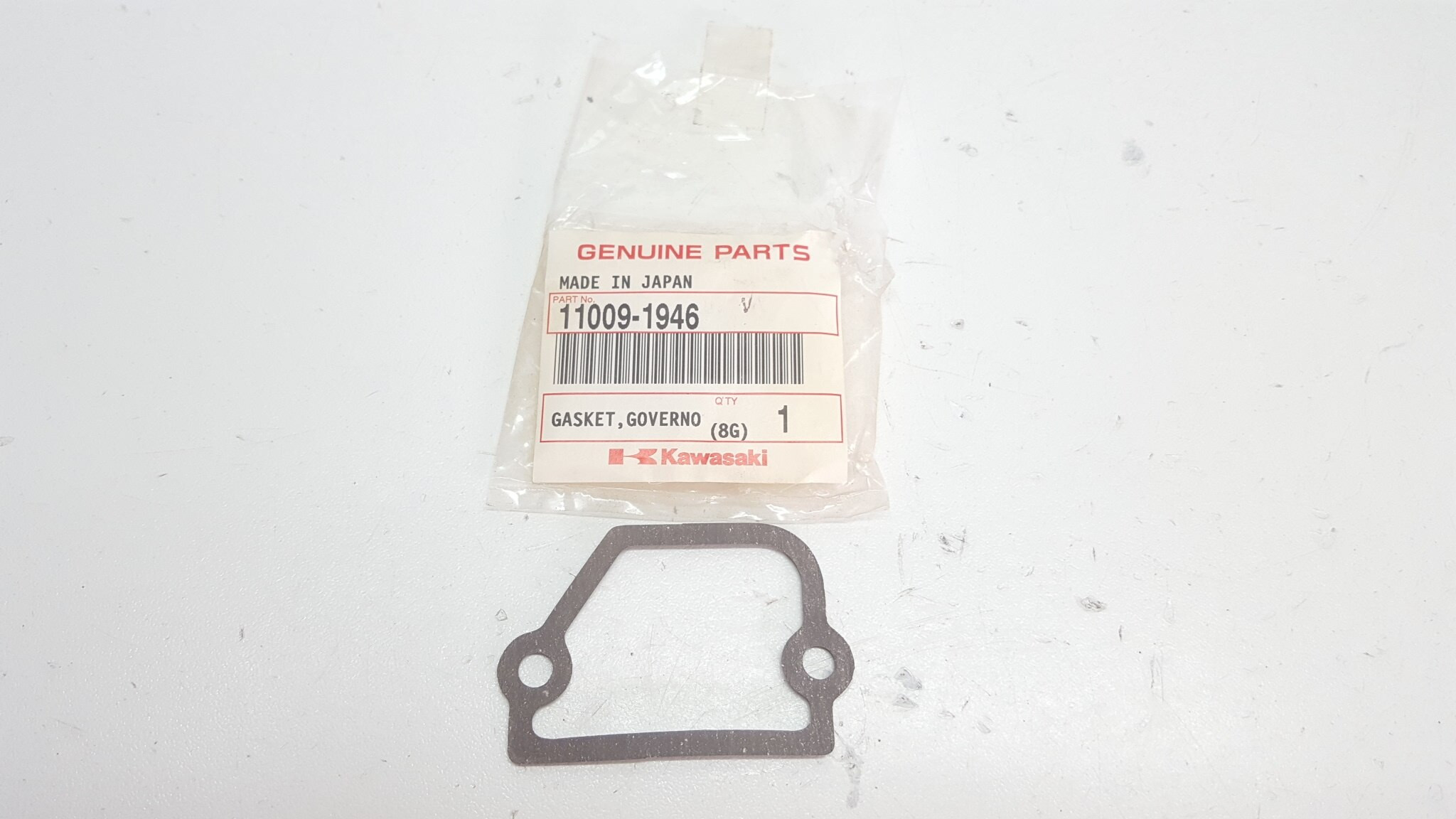 New Kawasaki KDX250 1995 Gasket,Governor Cover NOS #SES 11009-1946