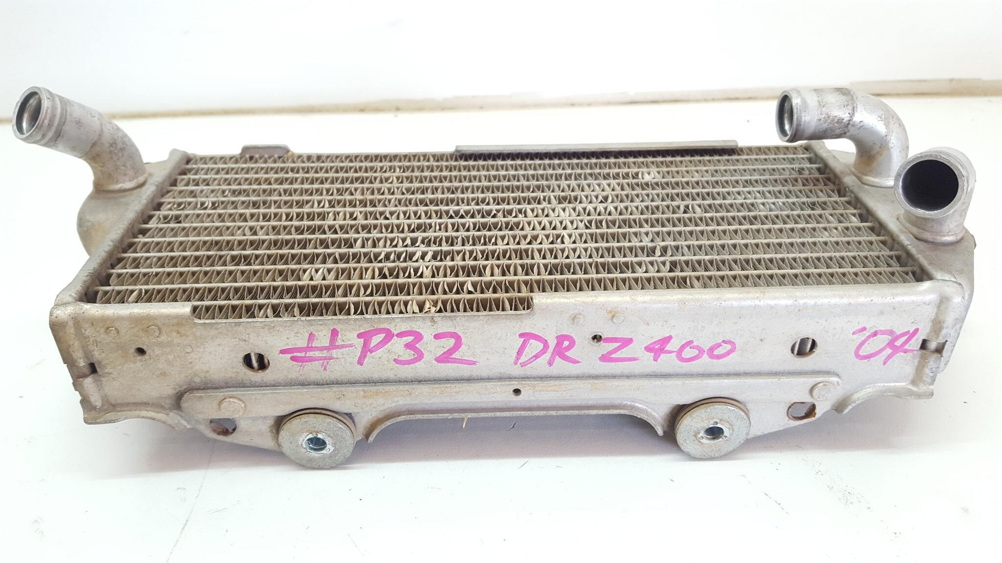 Left Radiator Suzuki DRZ400 DRZ 400 400E 2004 04 #P32