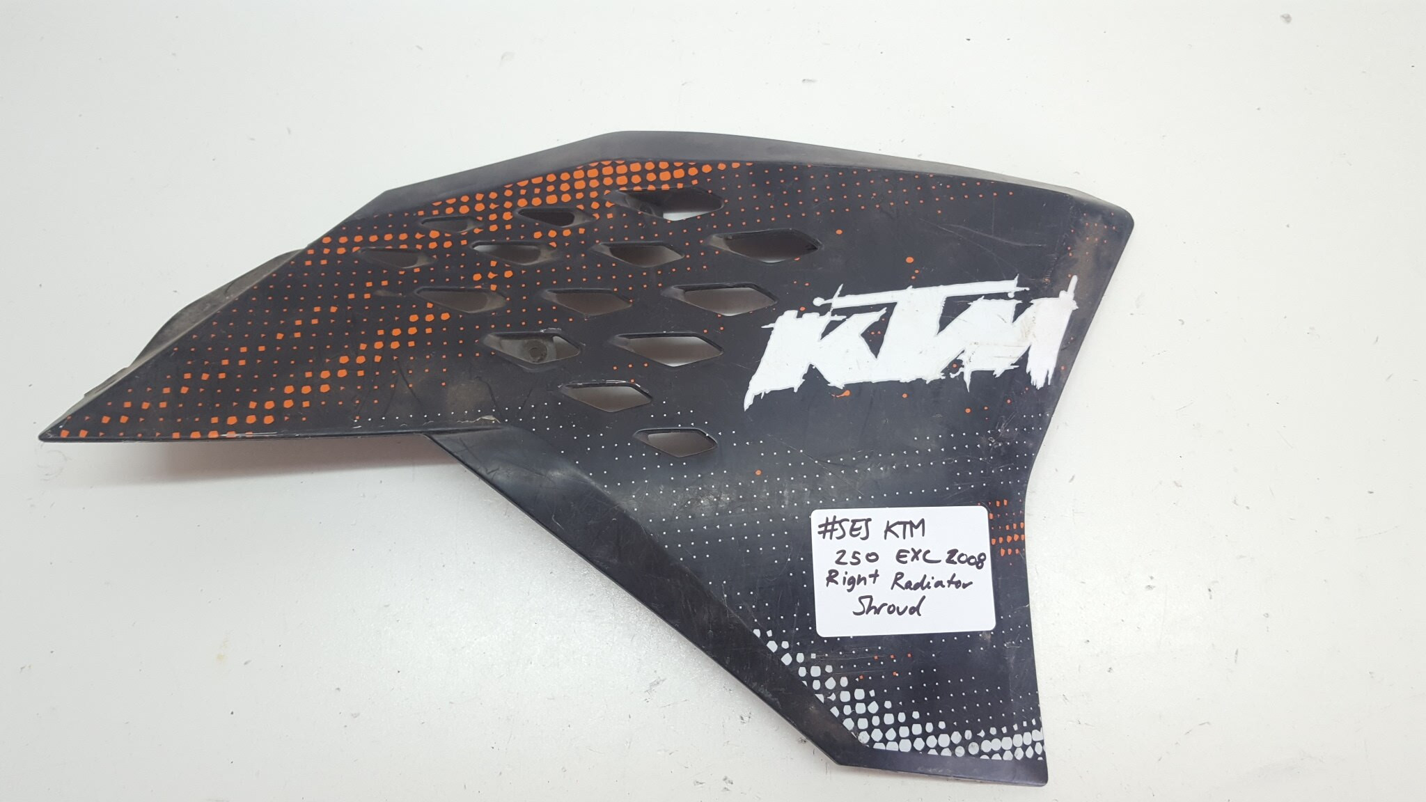 Right Radiator Shroud KTM 250 EXC 2008 