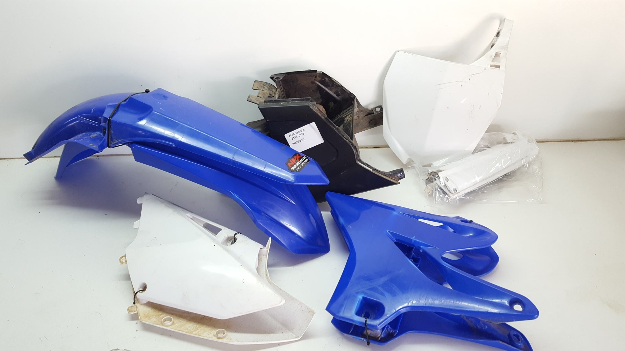 Plastics Restyle Kit Yamaha YZ125 2002 02-18 YZ 125 250 #676