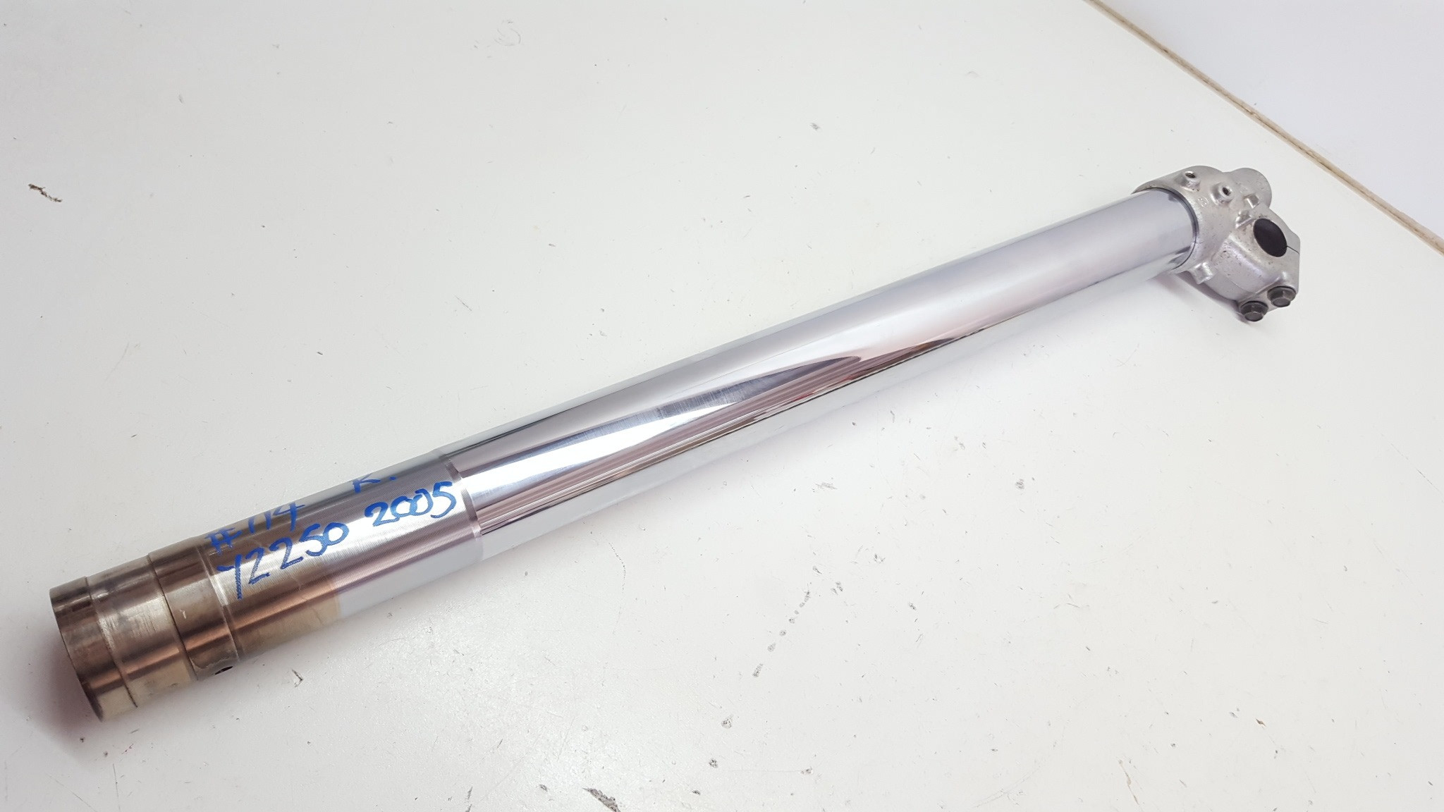 Right Fork Inner Tube Slider Stanchion Yamaha YZ250 2005 YZ250F YZ450F #714