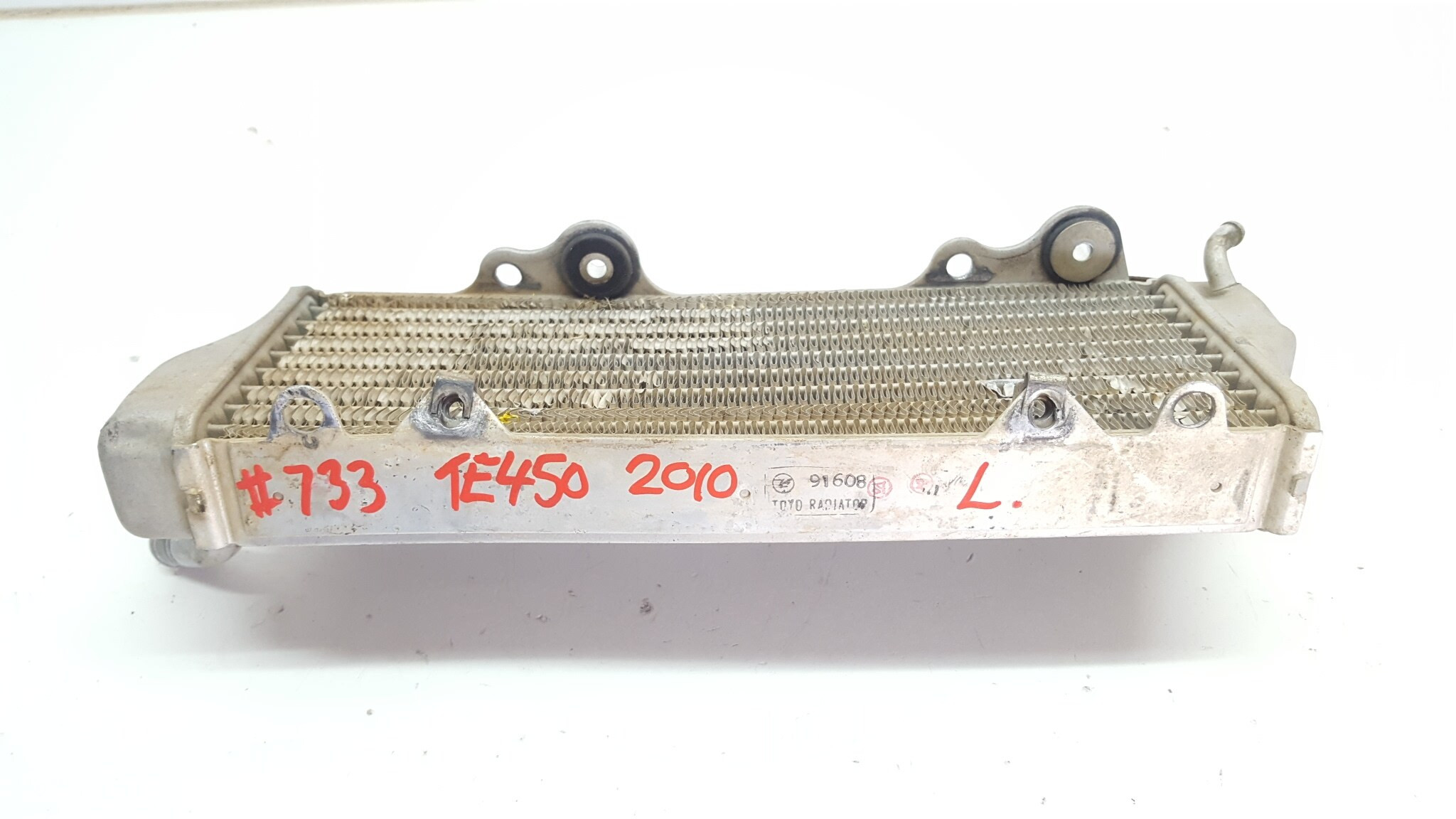 Left Radiator For Repair Husqvarna TE450 2010 TE510 08-10 #733