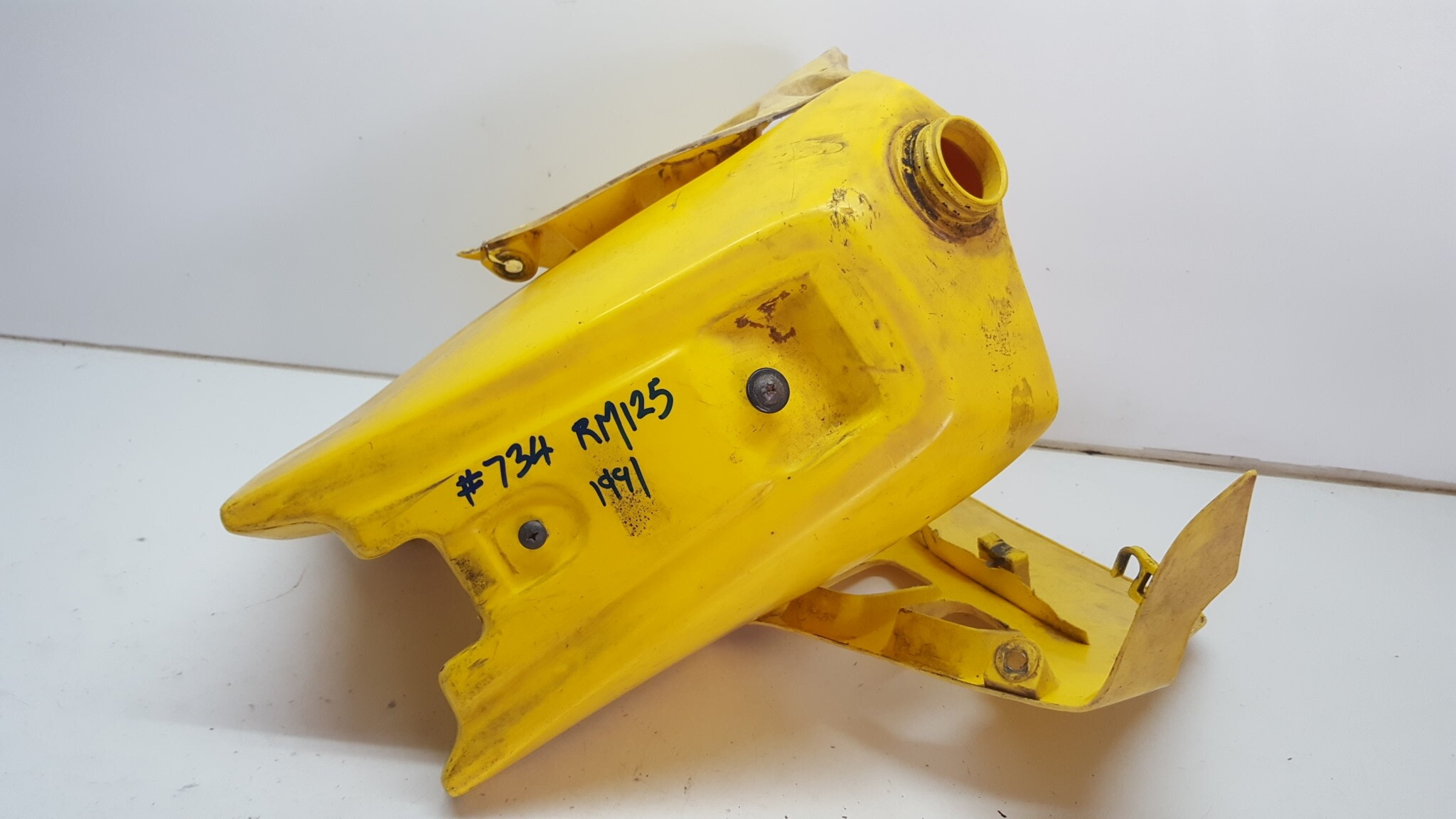 Fuel Tank Suzuki RM125 1991 1990 1989 #734
