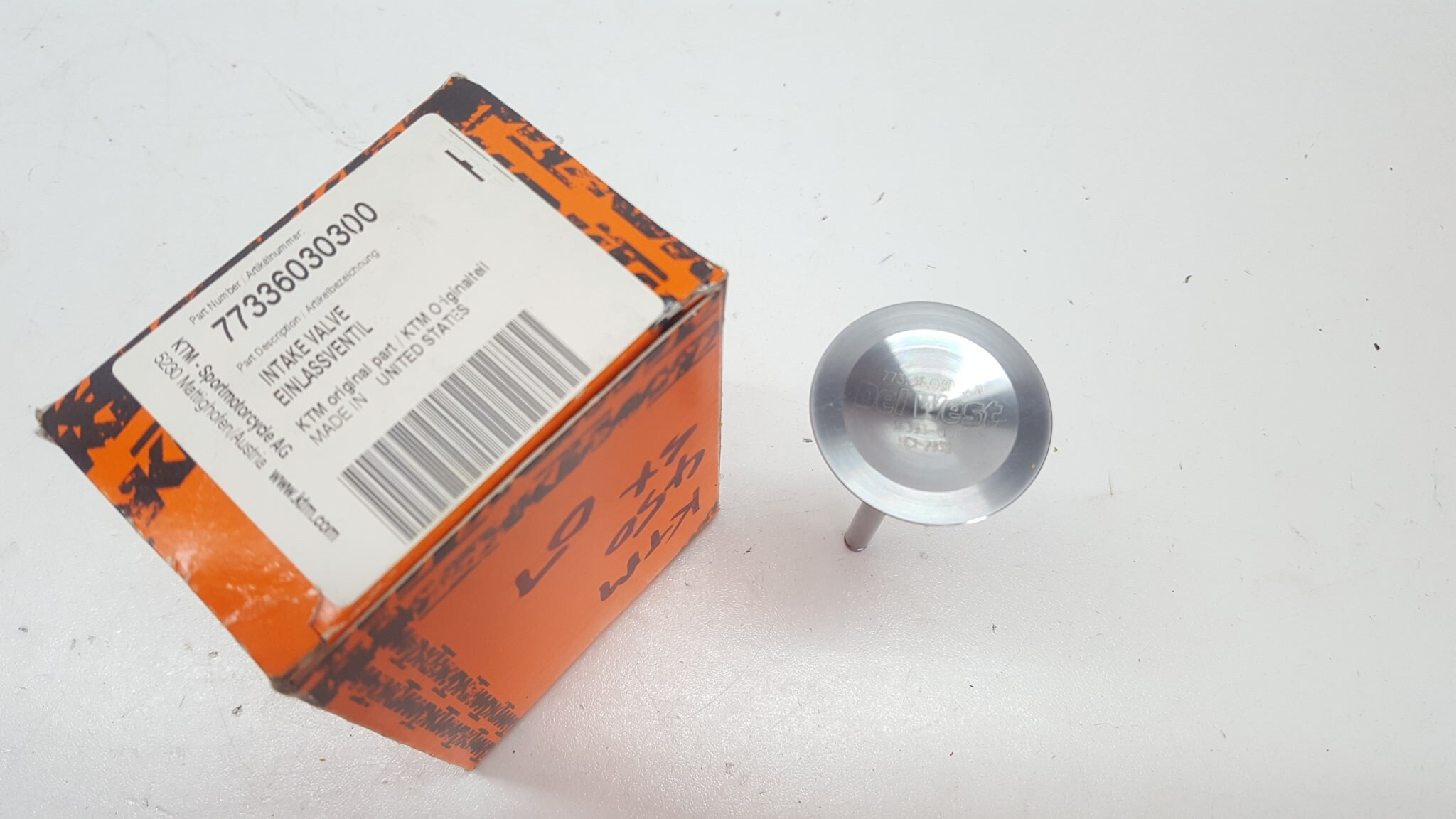 Intake Valve 1 KTM 450SX 2007 #SES