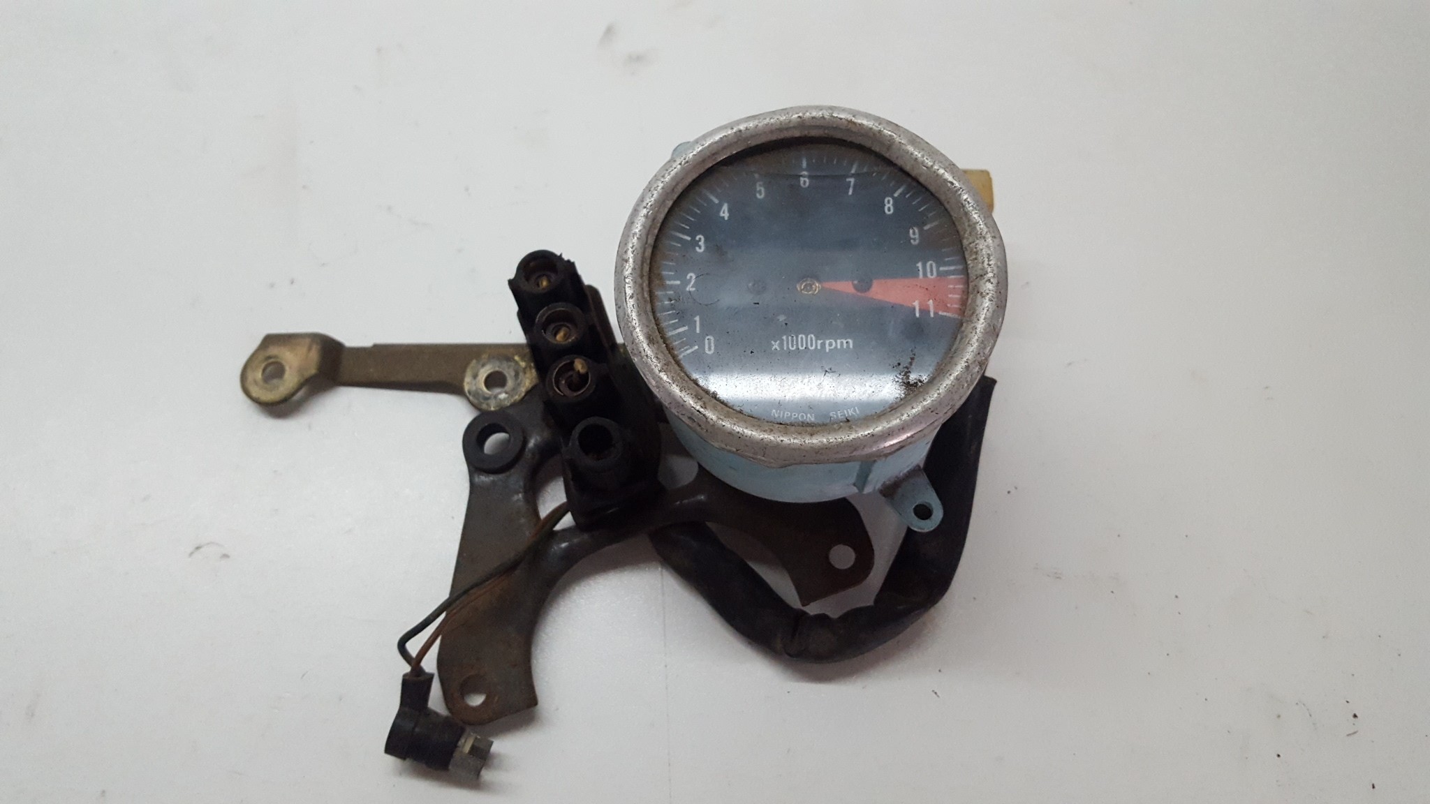 For Parts Used Motorcycle Tachometer Honda Unknown CB ? Motorbike Tacho Tach Assembly #SSS