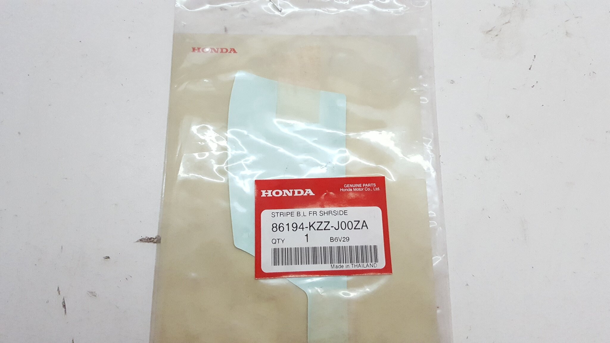 Brand New Honda Sticker Mark Stripe Left Front Shroud Type 1 CRF250RLA CRF 250 RLA 2017 2018 #NHS