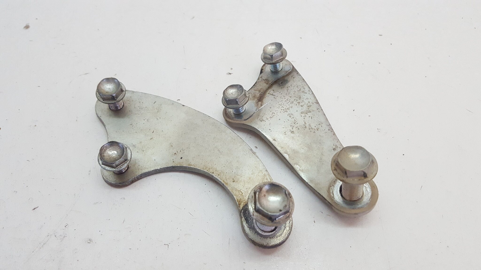 Upper Engine Mount Brackets Pair RH & LH Kawasaki KX250F 2013 KX250 F #770