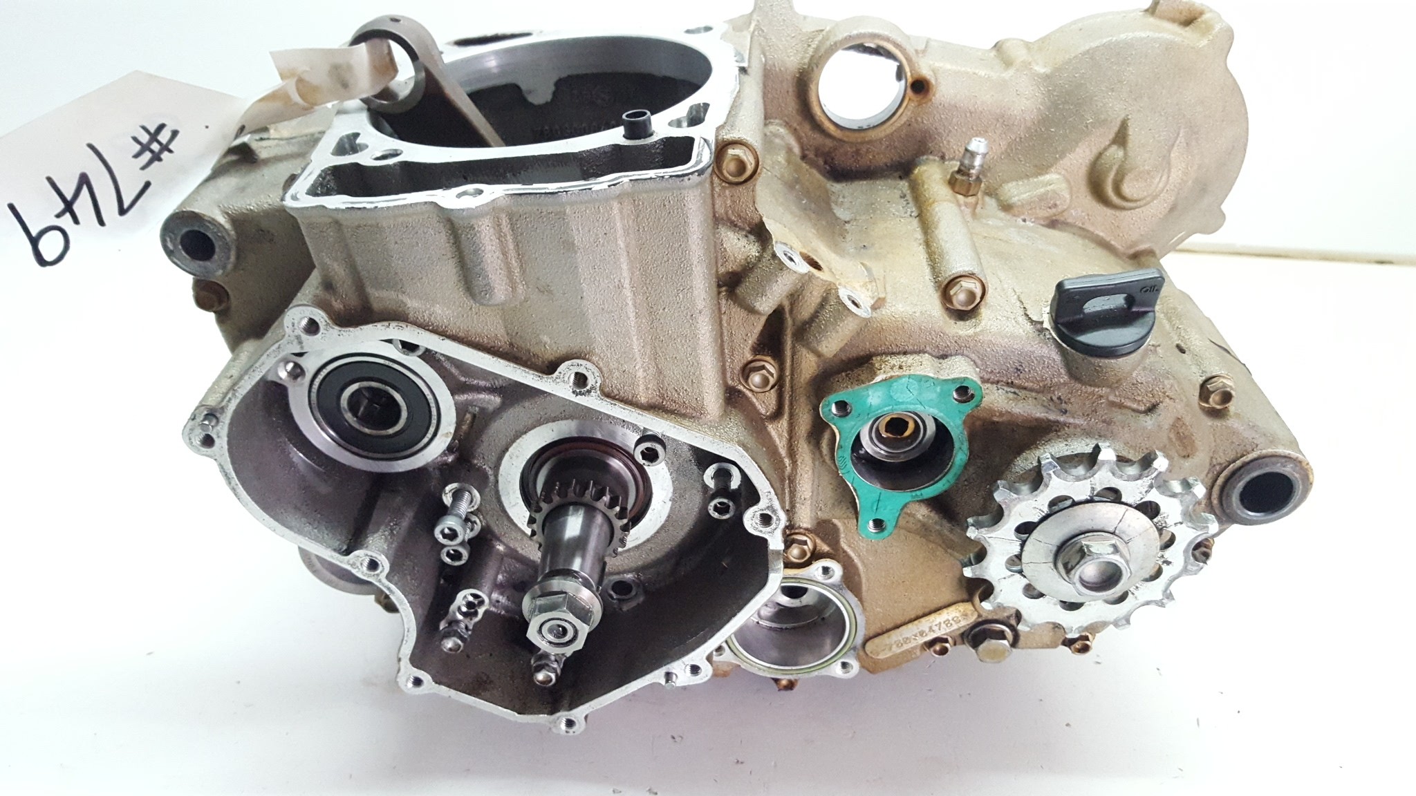 Bottom End KTM 450EXC-R 2008 450 EXC Crank Shaft Cases Gearbox #749