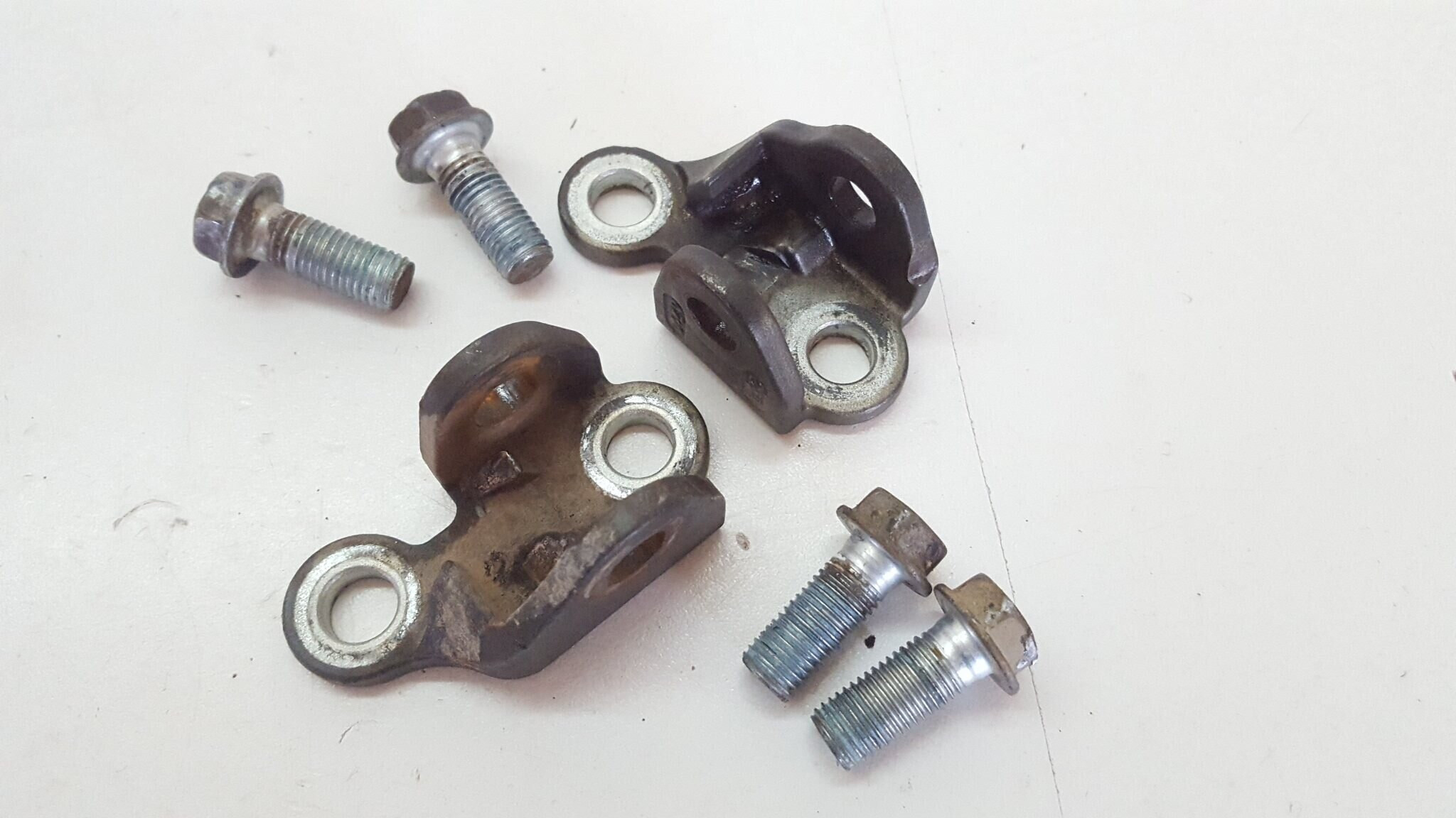 Footrests Pegs Steps Brackets Duplicate Only Suzuki RMZ450 2008 RMZ 450 #747