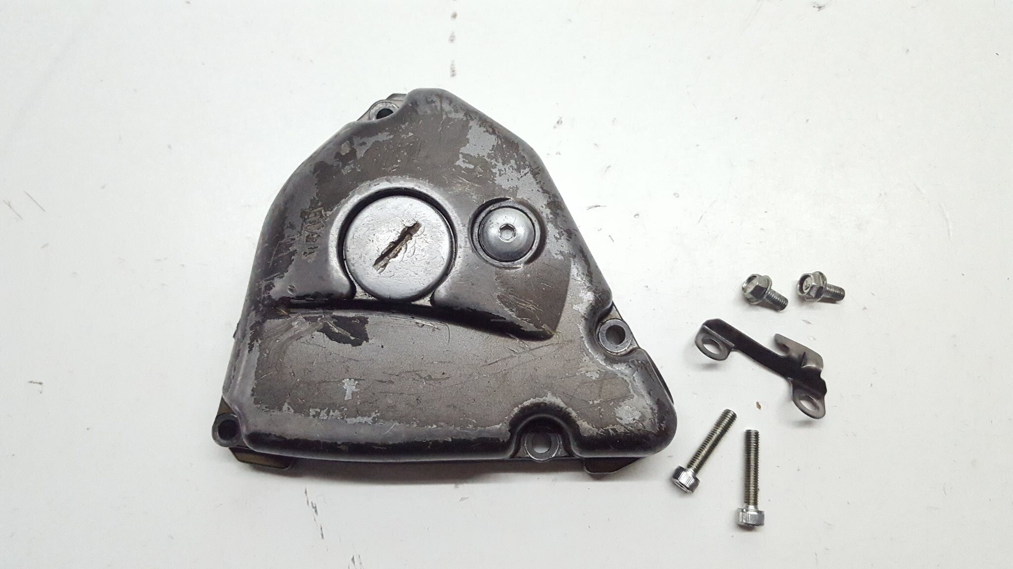 Damaged Stator Generator Cover Suzuki RMZ250 2004 RMZ 250 04 KX F KX250F #773