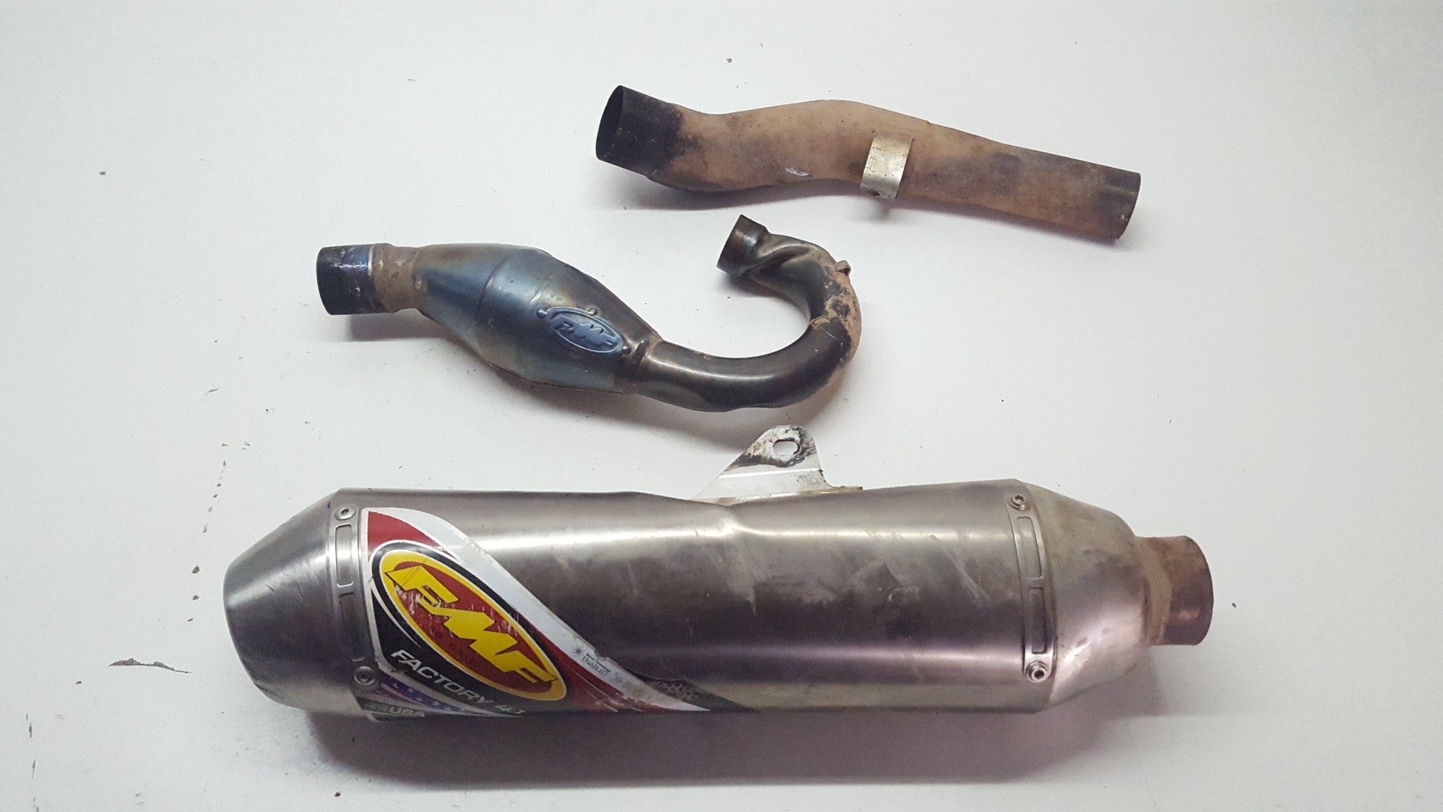 FMF Full Exhaust System Suzuki RMZ250 2004 RMZ 250 04 KX250F KX F #773