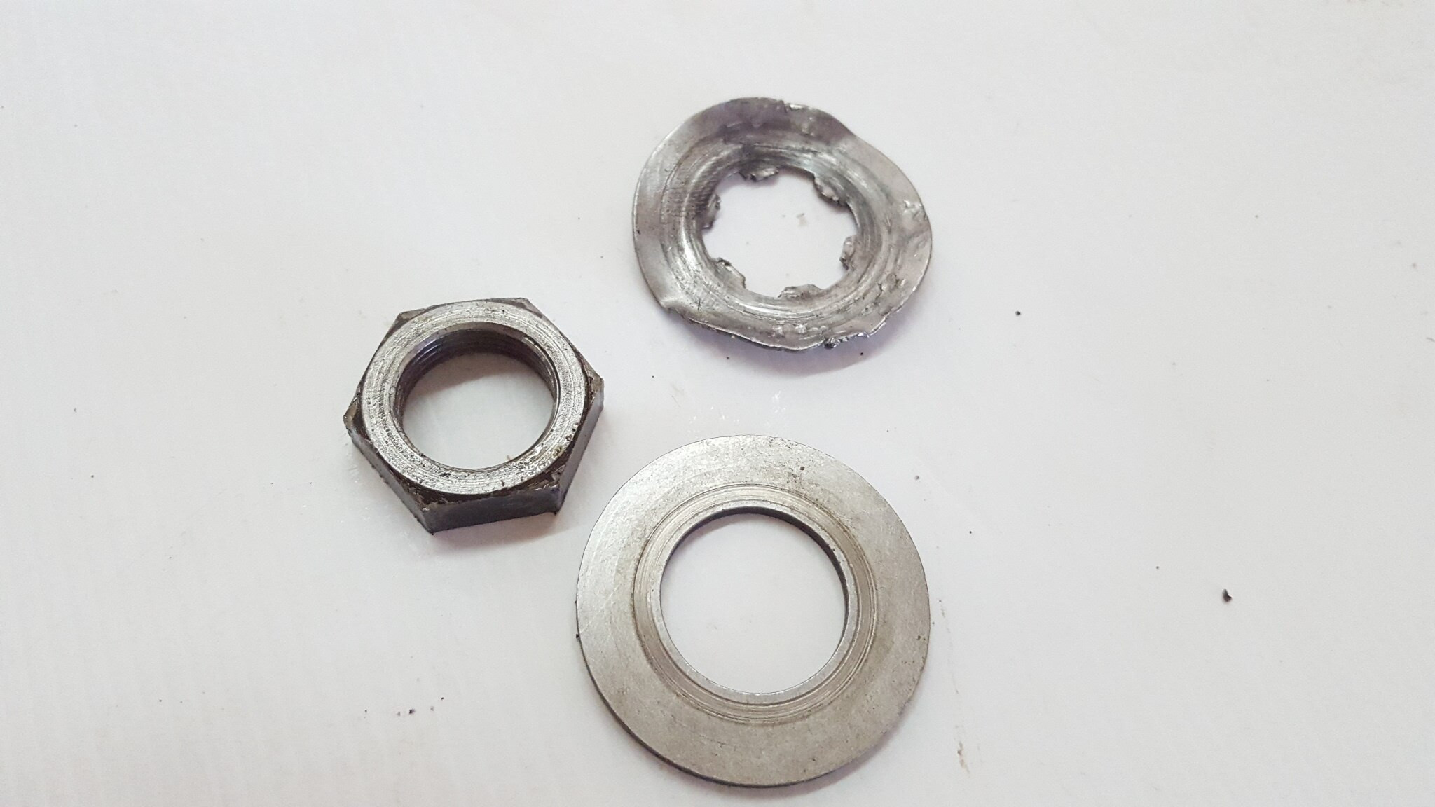 Clutch Spacer & Nut Suzuki DR-Z400E 2000 DRZ400E KLX400 DRZ 400 KLX #769