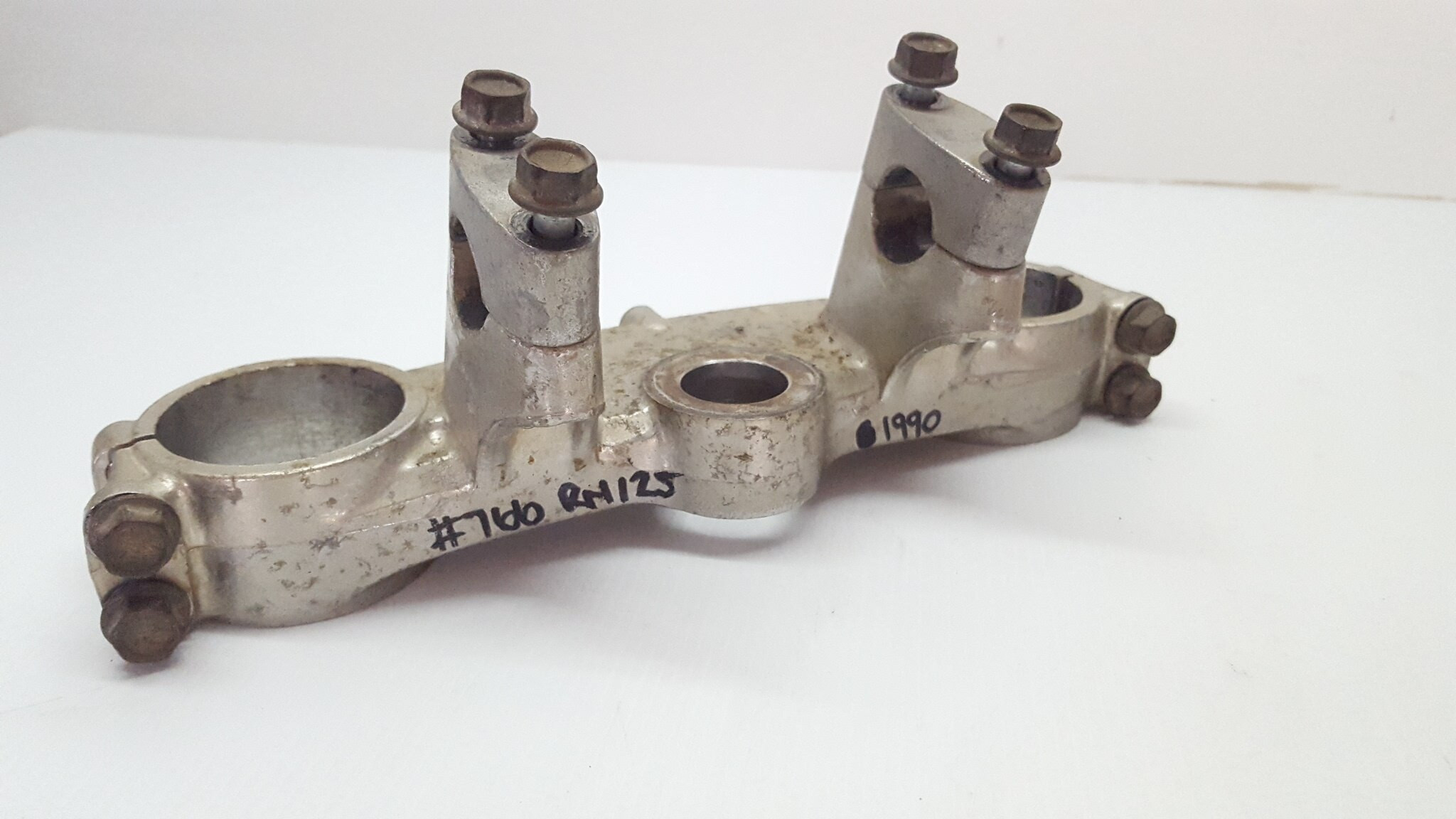 Top Triple Steering Head Stem Suzuki RM125 1990 89-91 #766