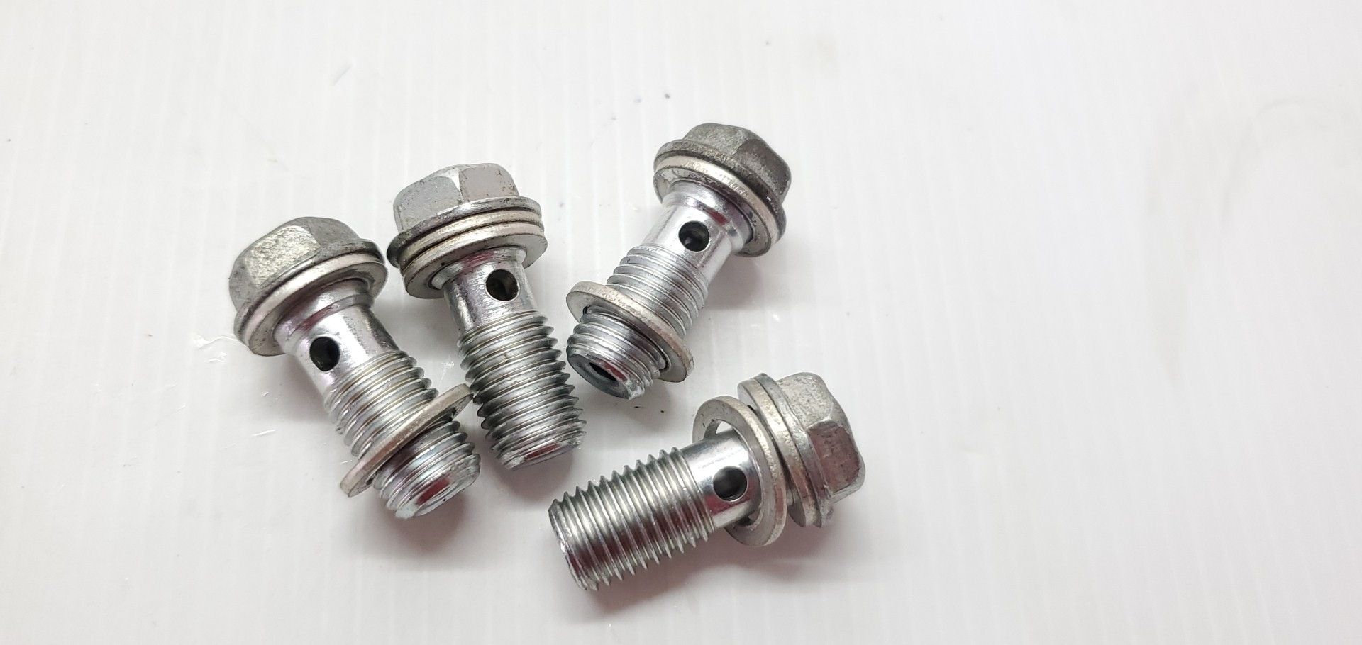 Brake Hose Bleeder Screws Banjo Bolts Kawasaki KX450F 2013 KX450 F #789