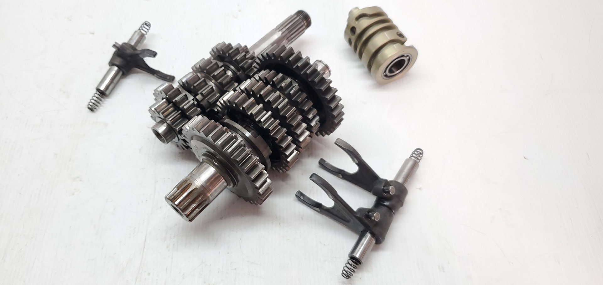Complete Transmission Gearbox Gear Selector Drum Fork KTM 250SX-F 2007 250 SX F #796