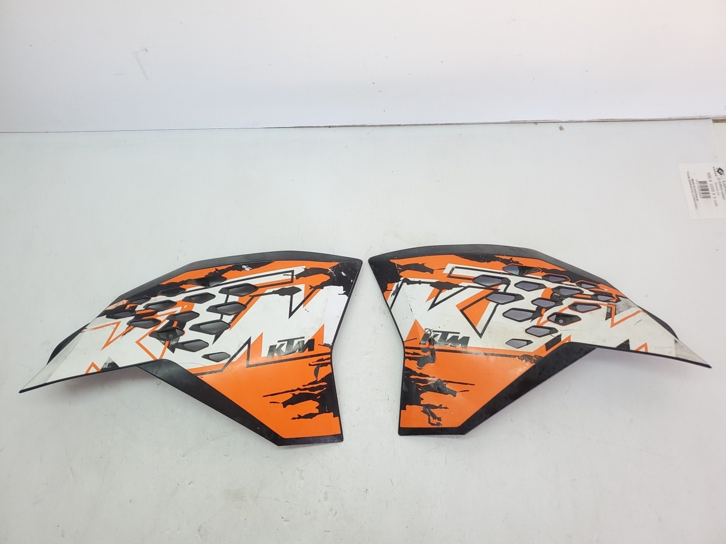 Spoiler Kit Radiator Shrouds KTM 250SXF 2009 #SIM