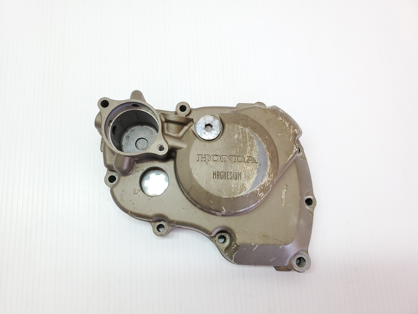 Stator Cover Left Crankcase Needs Repair Honda CRF450R 2007 + Other Models CRF 450 R #752