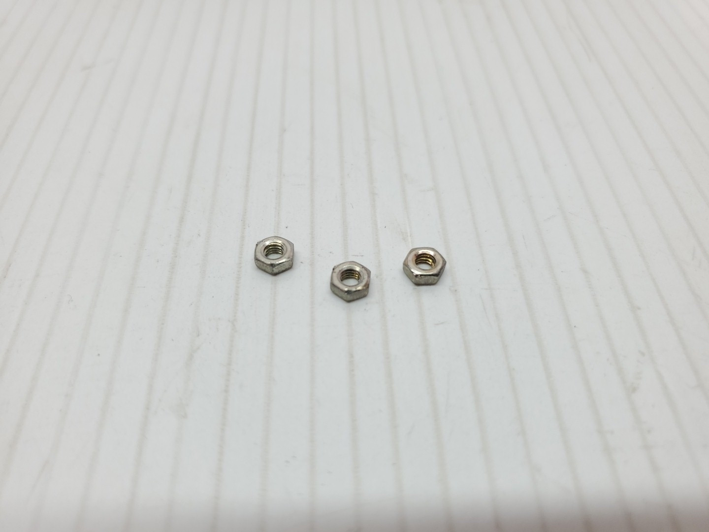 New Kawasaki KX 60 125 250 KDX 250 400 Set of 3 Hex Nuts 311B0300 NOS
