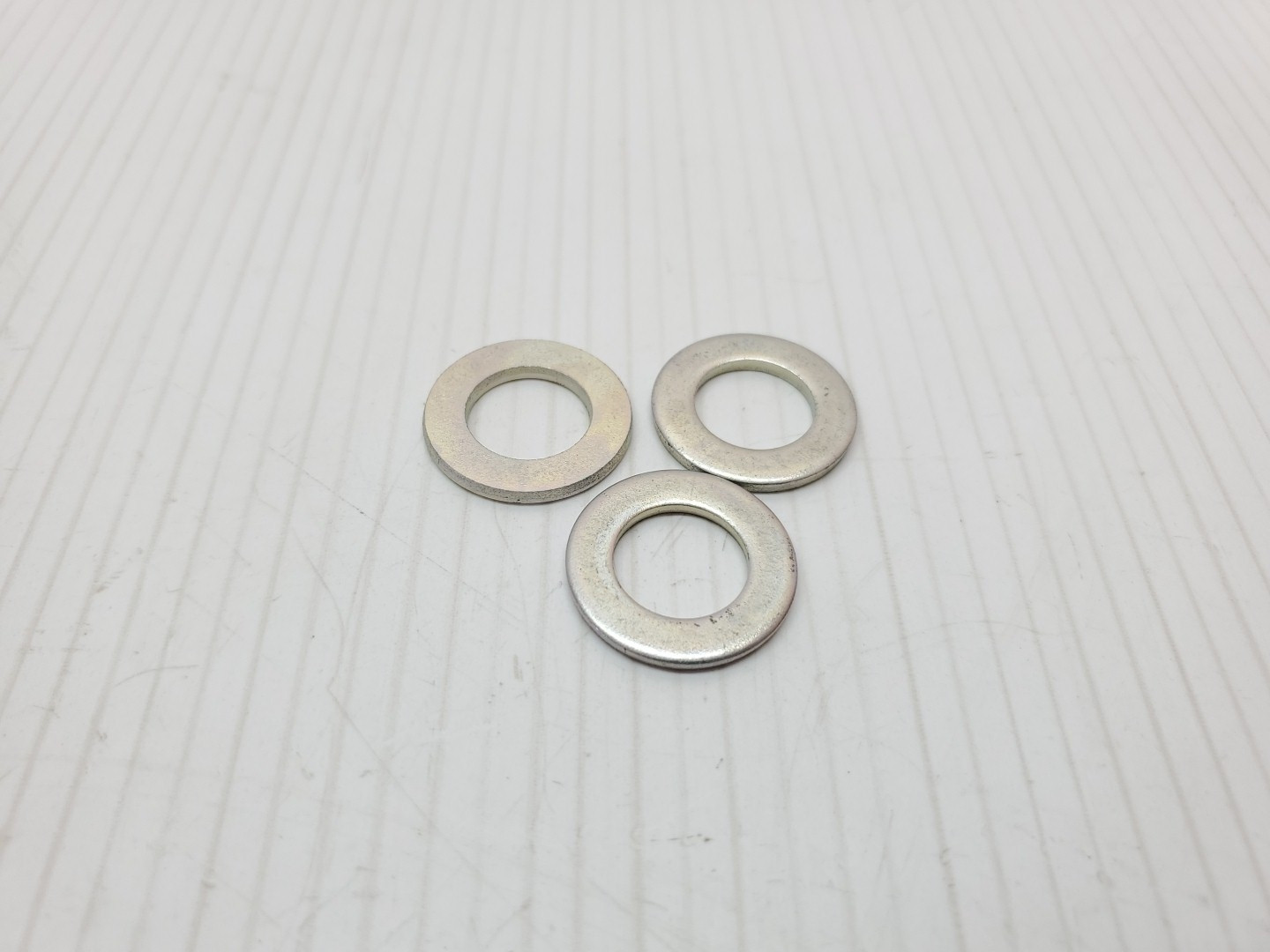 New Kawasaki Voyager KE 100 KZ 400 KLR 650 Set of 3 14mm Washers 410B1400 NOS