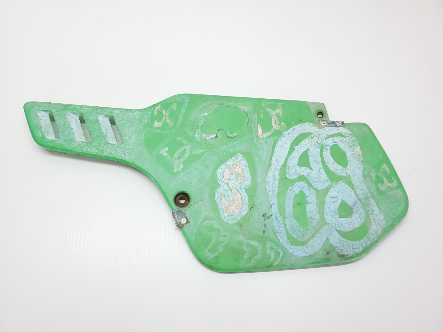 Kawasaki KDX200 E KDX 200 Enduro 1989 Left Side Cover #WD