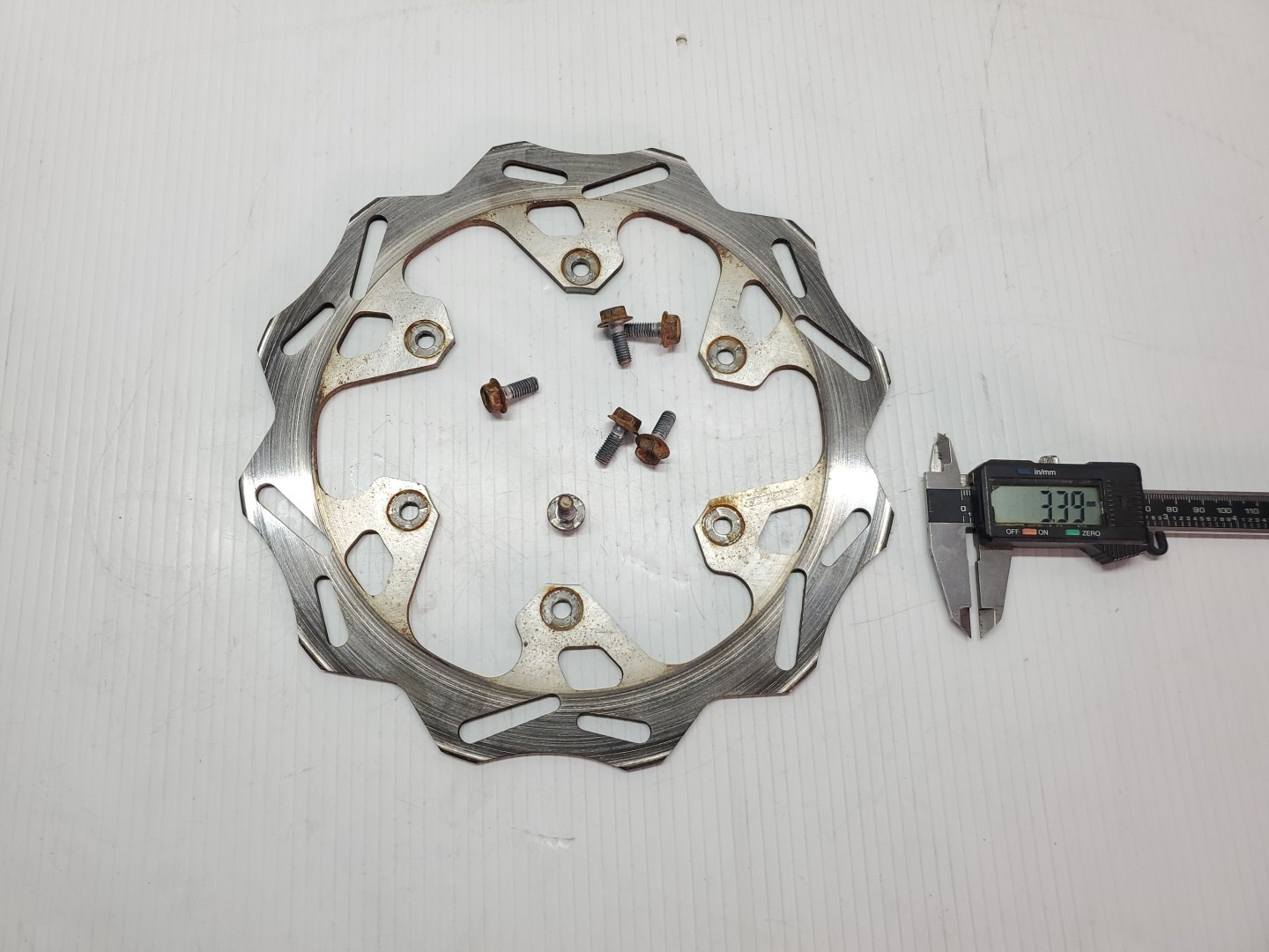 Rear Brake Disc Disk WR450F 2012 WR 450 F Yamaha 07-18 #836