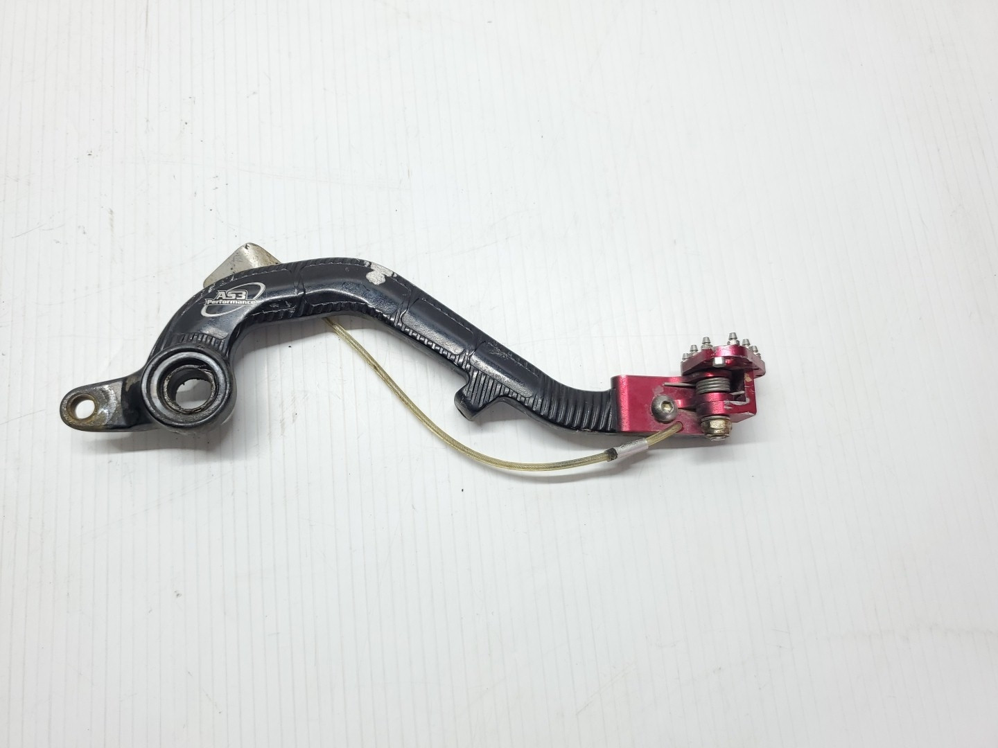 Suzuki RM 125 RM125 2004 AS3 Rear Brake Pedal 03-06 #LW 04