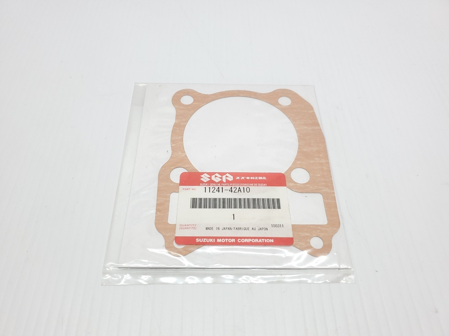 New Suzuki DR 200 DR 200 SE Cylinder Gasket 11241-42A10 NOS