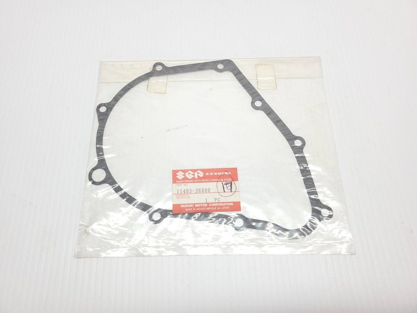New Suzuki 1991-1994 GSX 1100G Starter Gear Cover Gasket 11483-26D00 NOS