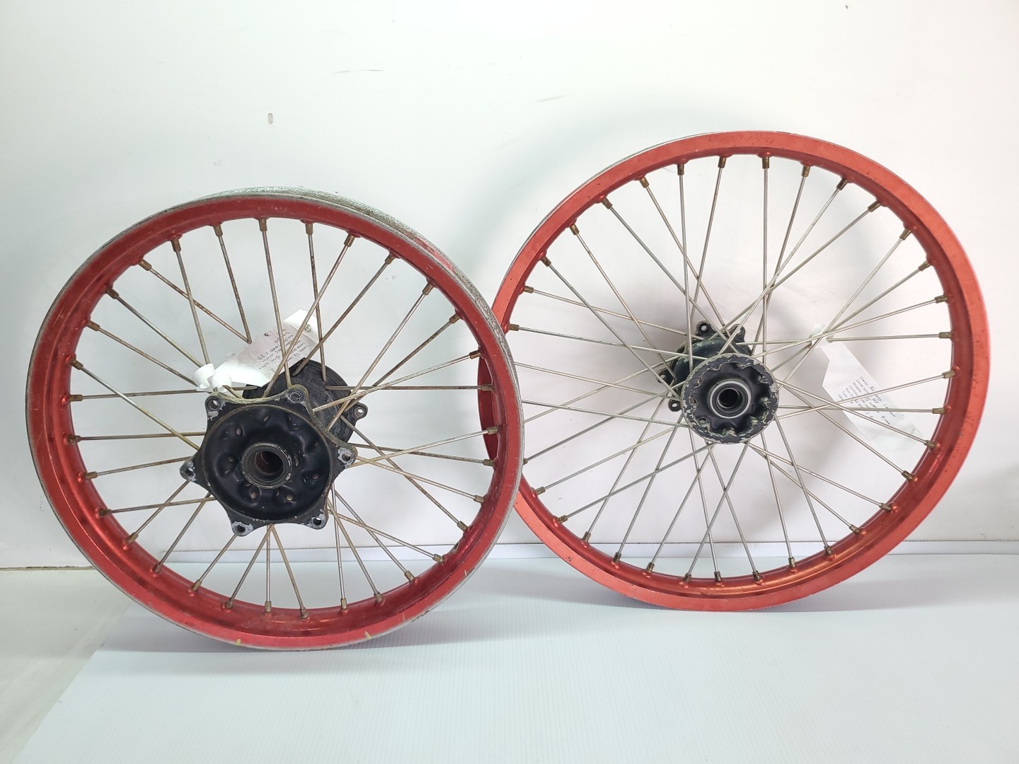 Honda CRF250R 2005 Front Rear Wheel Rim Hub Set CRF 250 R 05-07 #Honda CRF250R 2005 