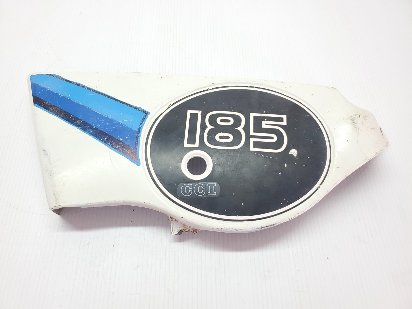 Suzuki TS185 Left Side Cover 2 TS 185 1980-1981 #ES