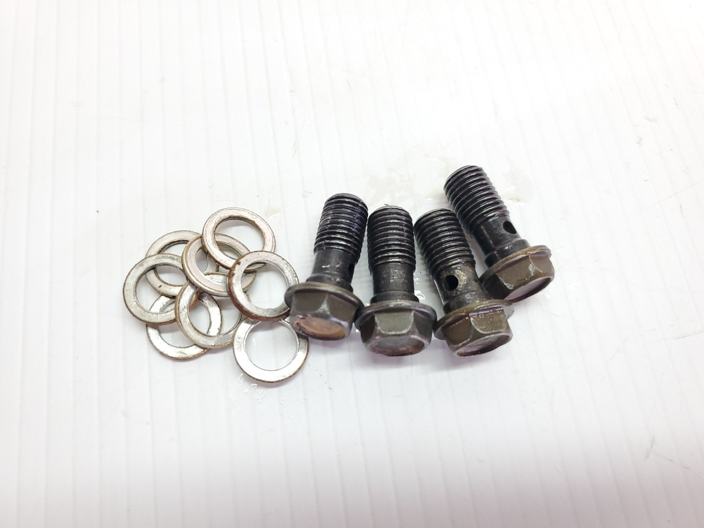 Kawasaki KX250F 2009 Banjo Bolts KX 250 F #855